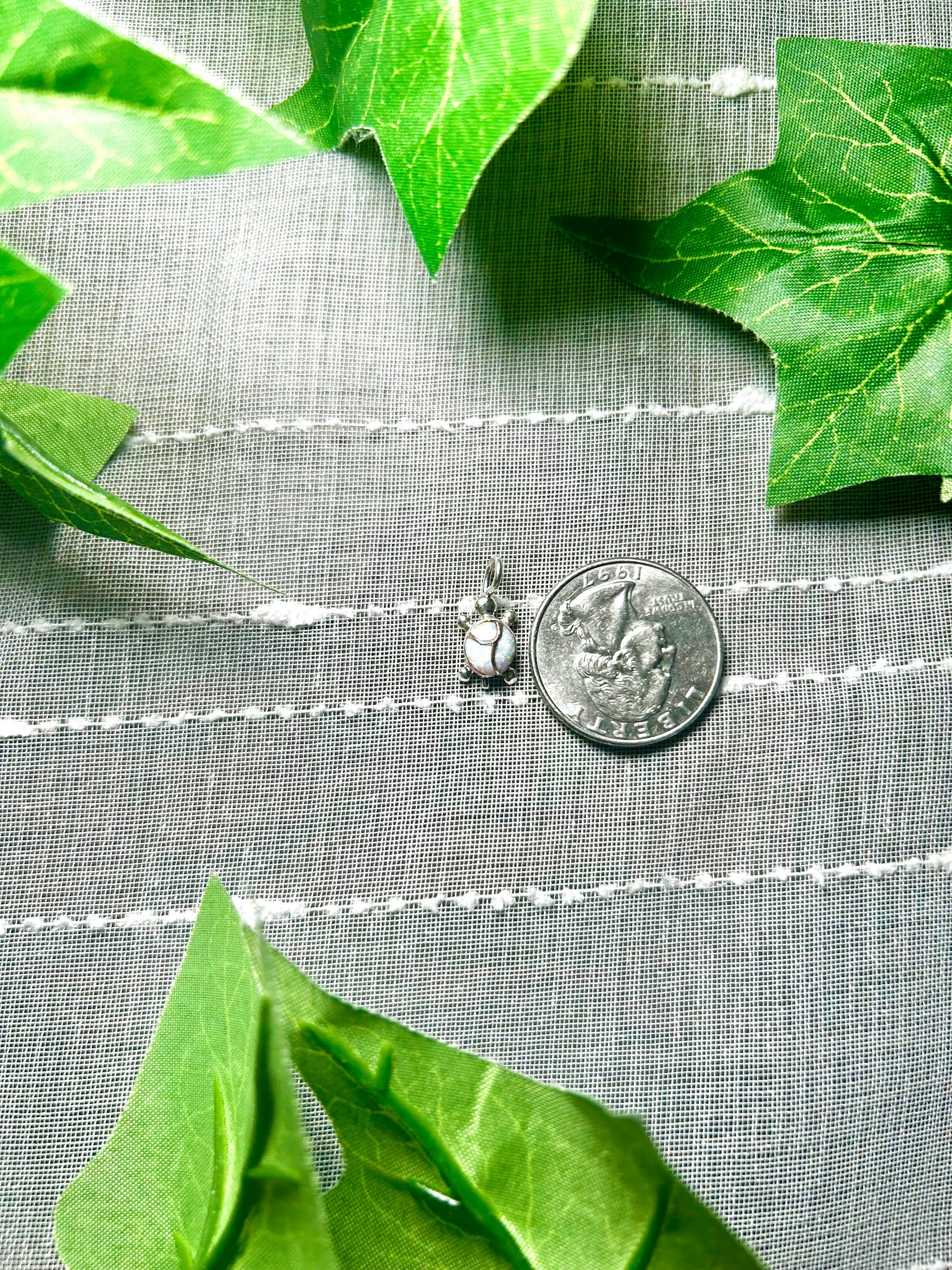 Zuni Opal & Sterling Silver Pendant