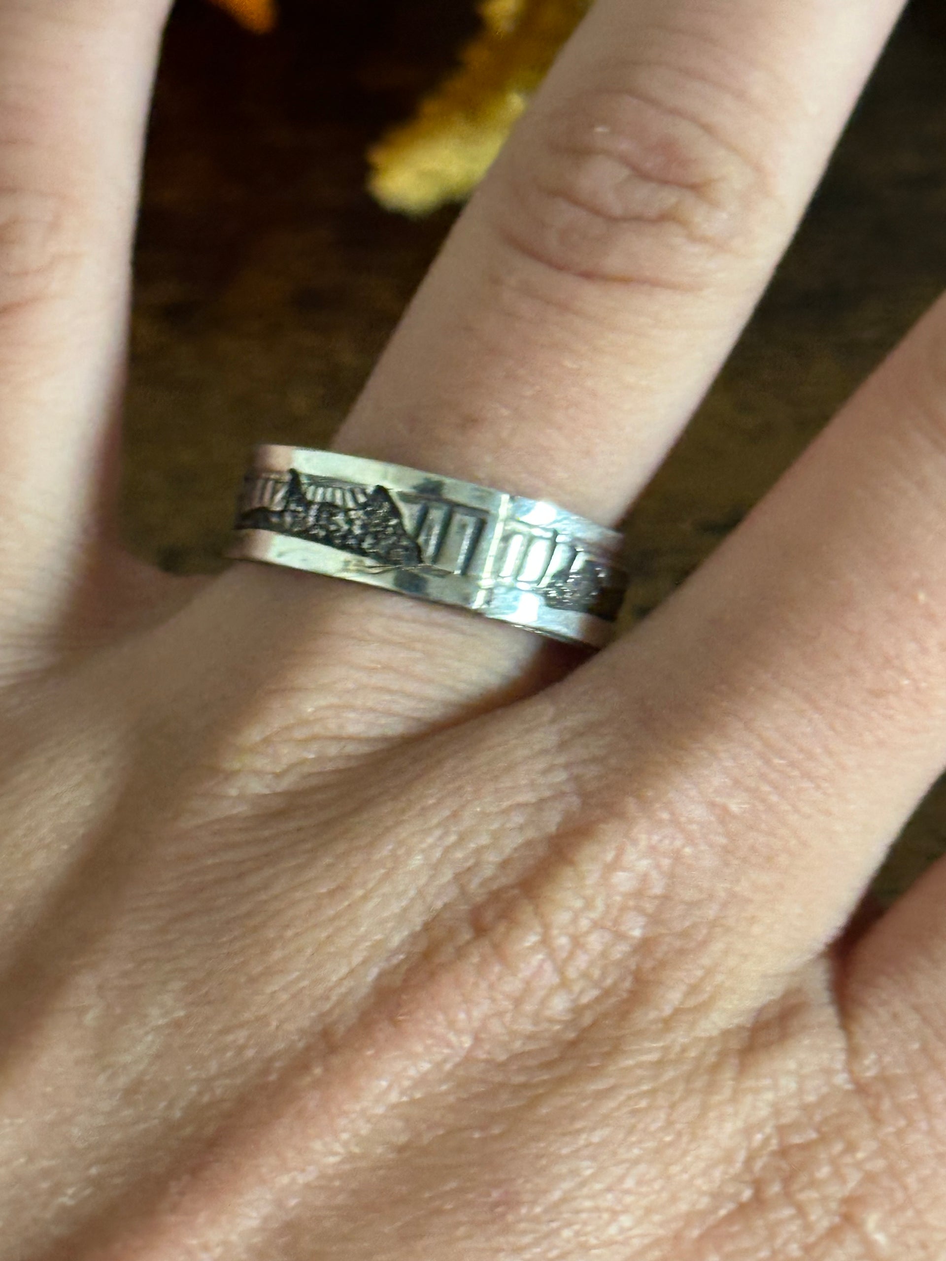 Sophia Becenti Sterling Silver Story Teller Ring