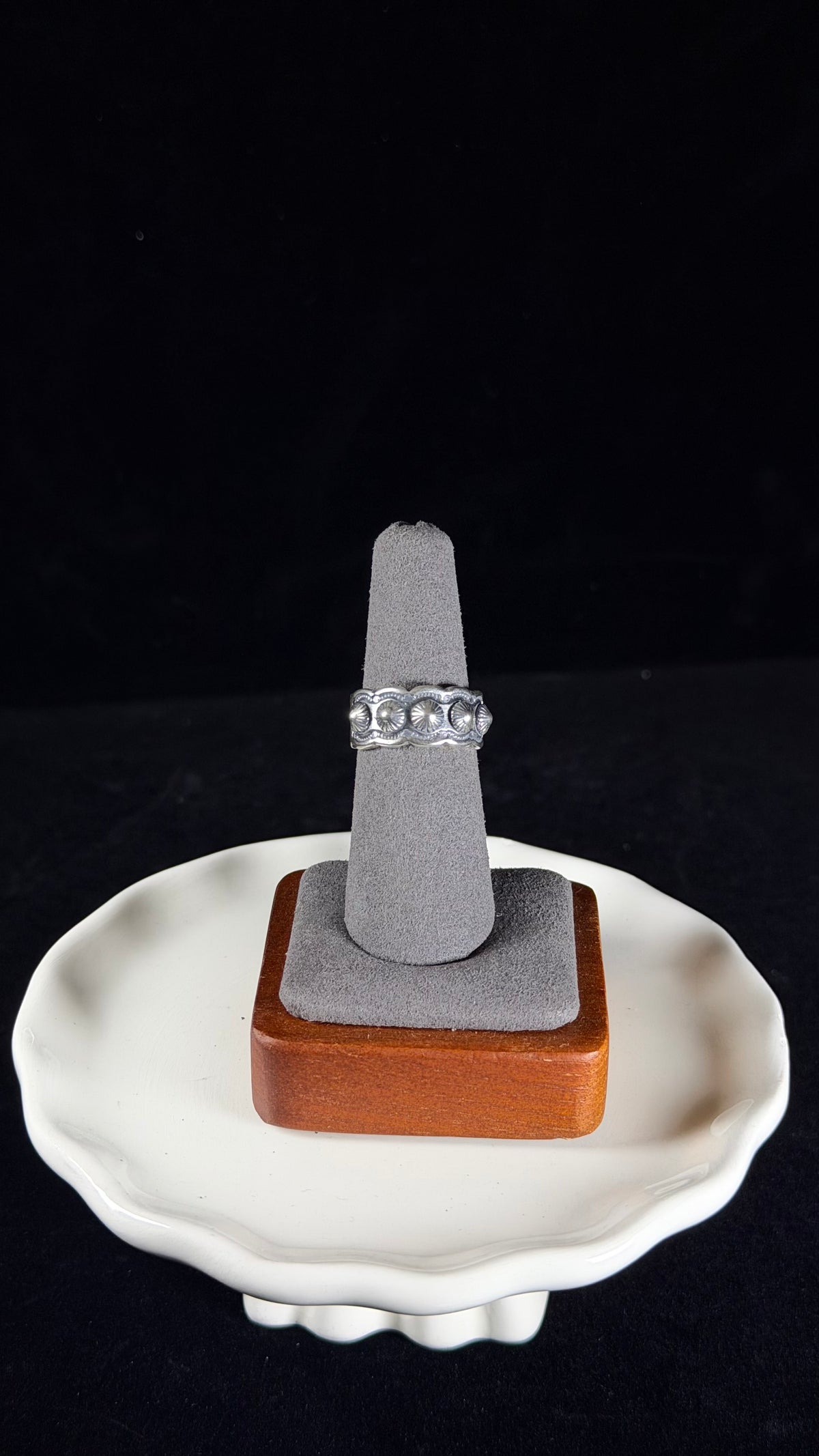 Navajo Sterling Silver Band Ring