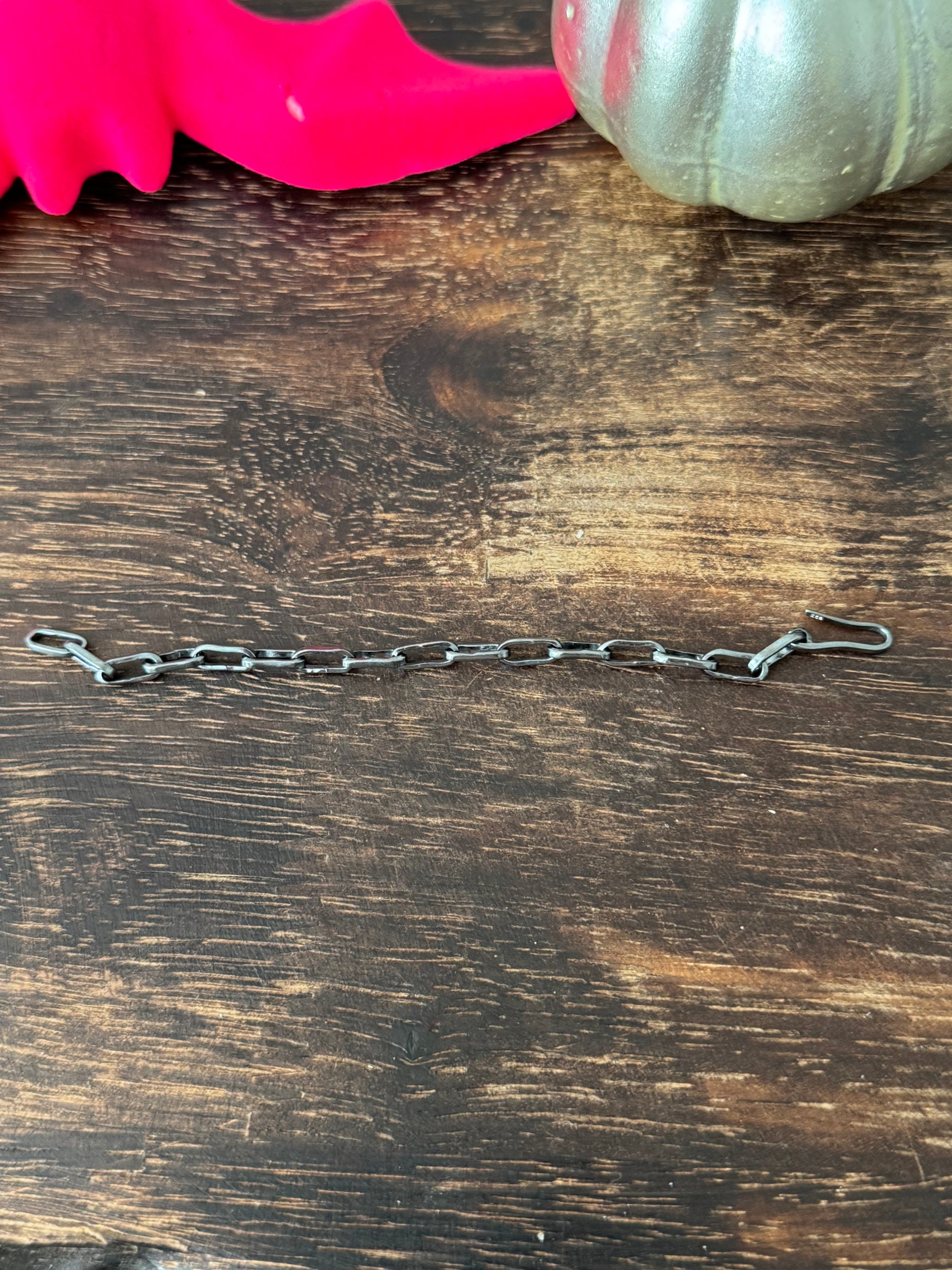 Southwest Made Sterling Silver Paper Clip Chain Extender