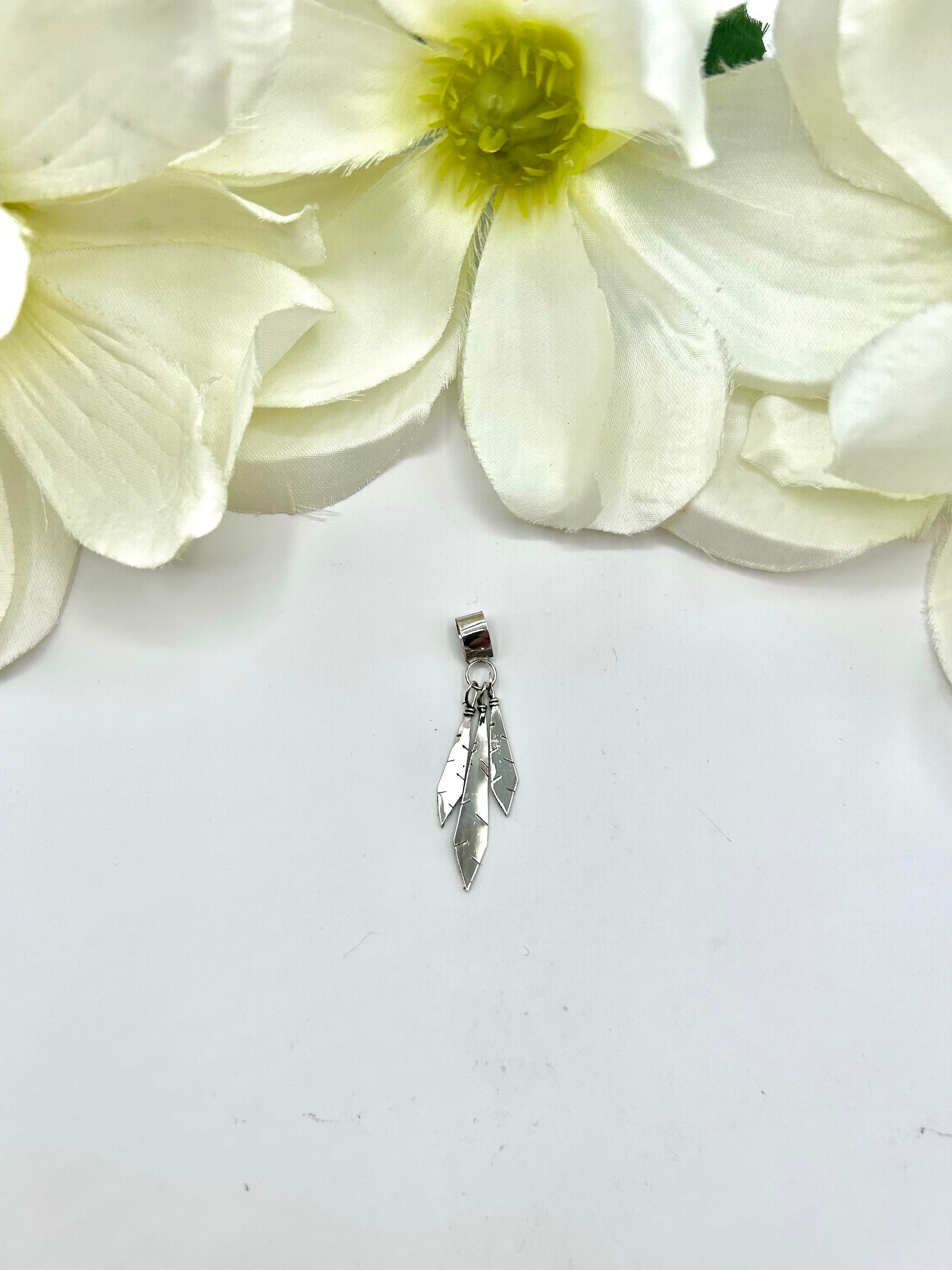 Navajo Made Sterling Silver Pendant