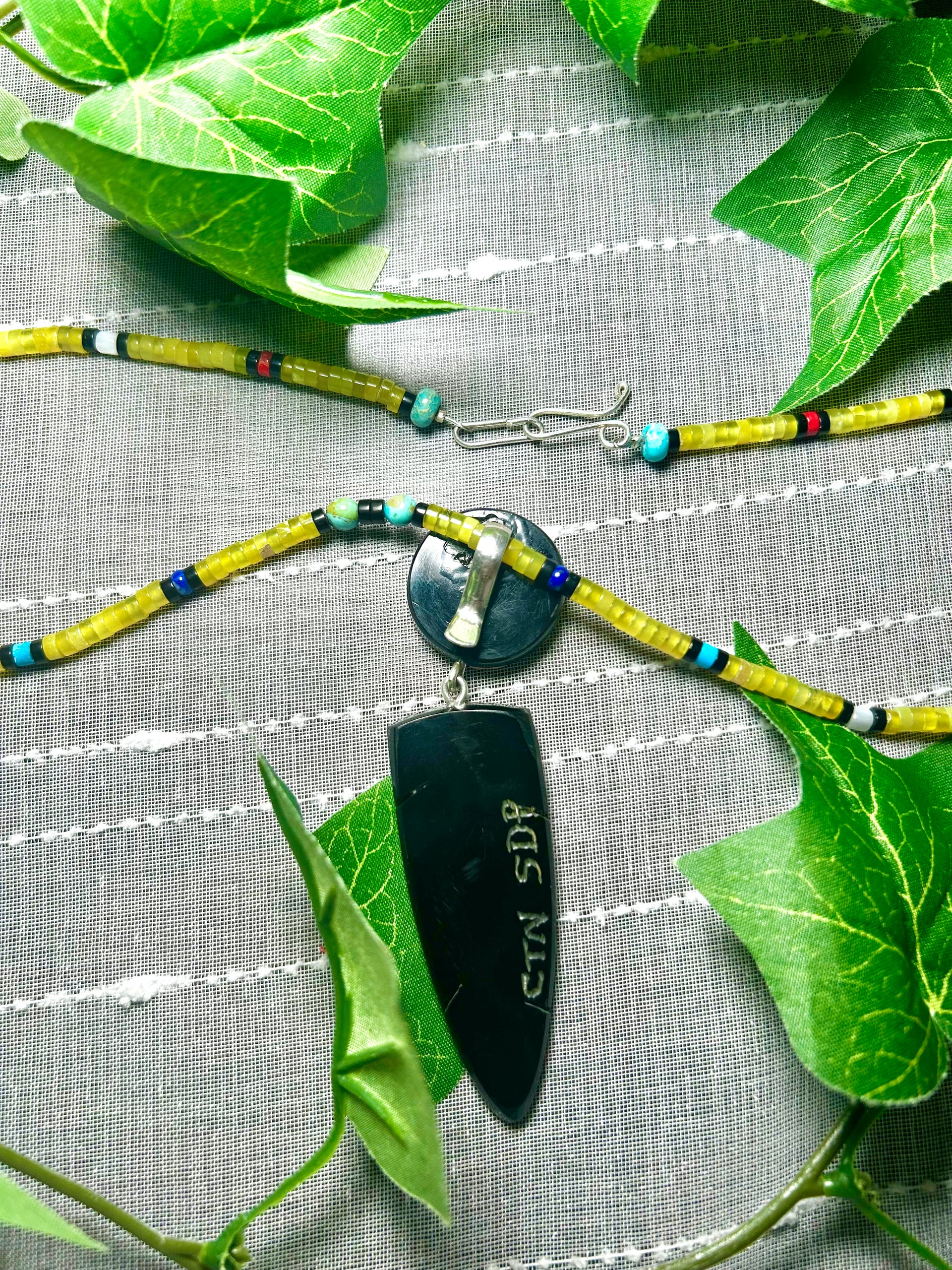 Santo Domingo Multi Stone & Sterling Silver Necklace