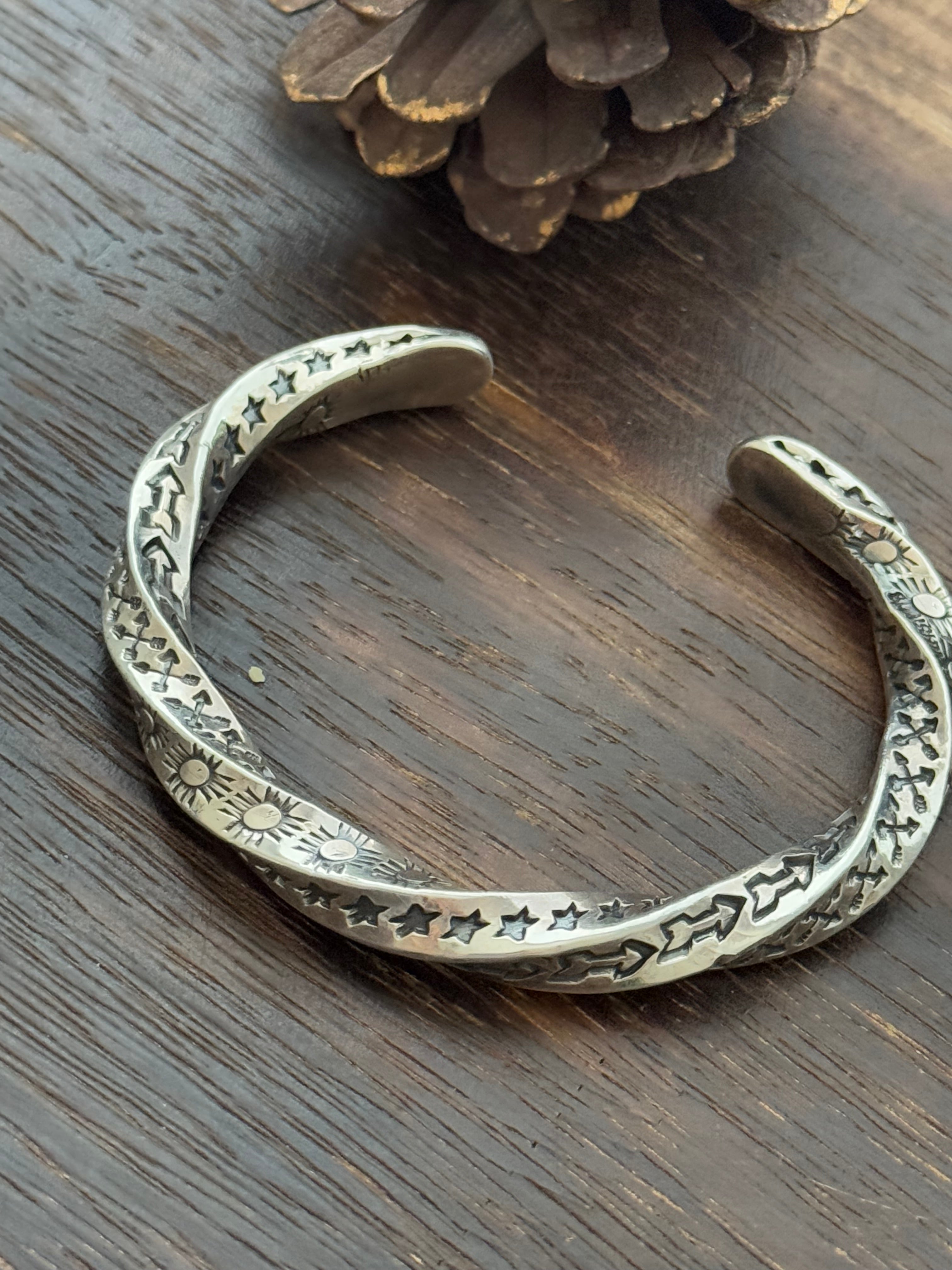 Sunshine Reeves Sterling Silver Cuff Bracelet