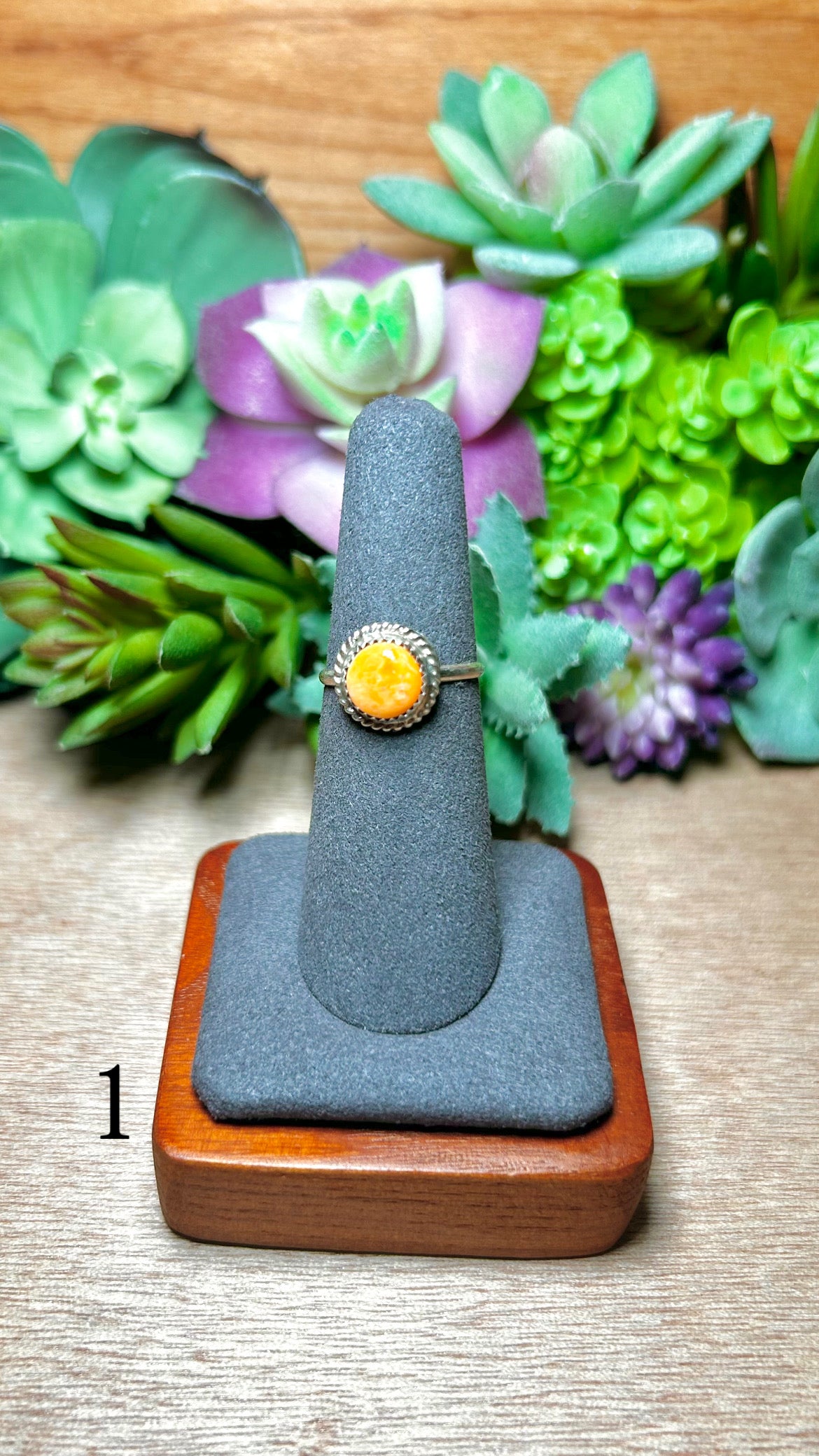 Navajo Made Spiny Oyster & Sterling Silver Ring