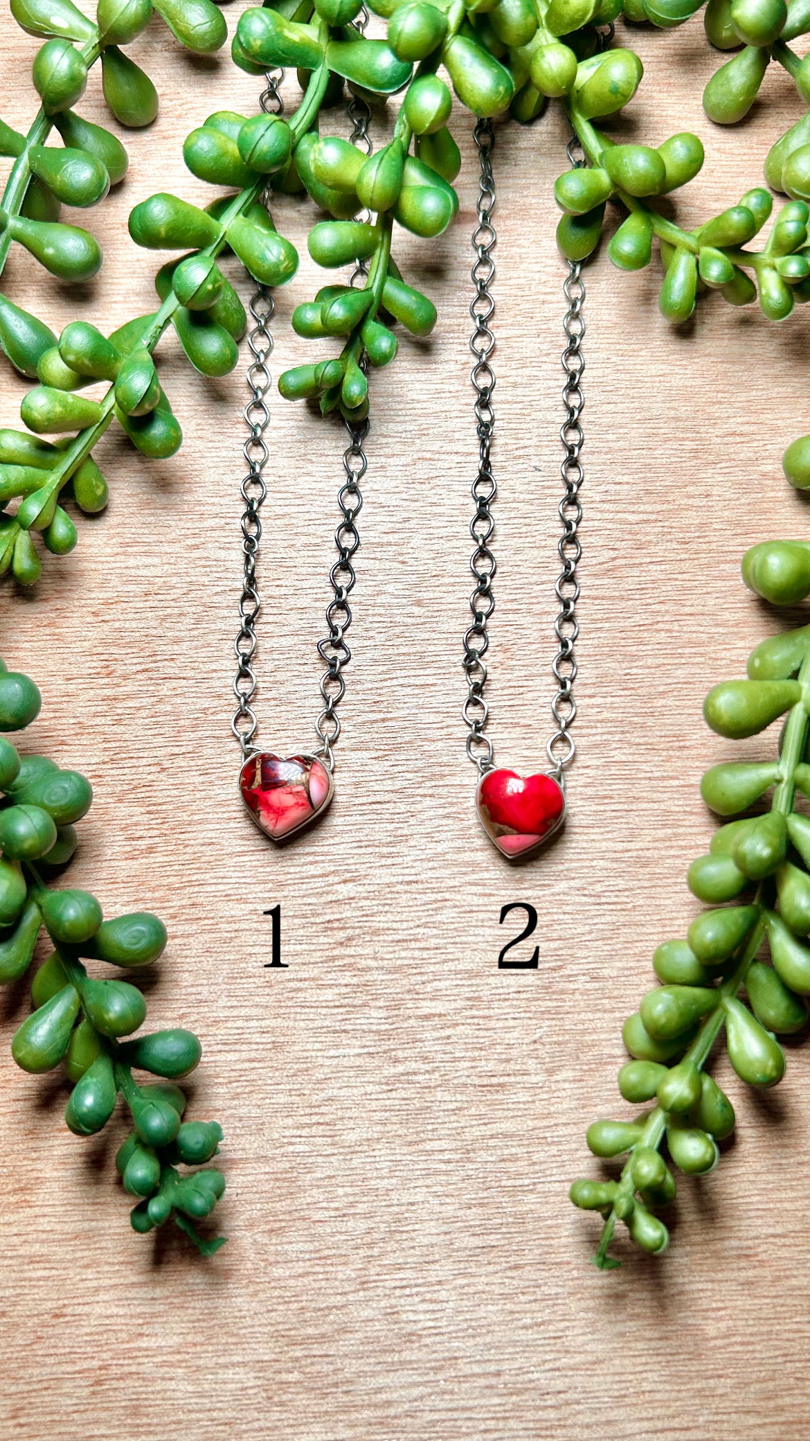 Navajo Made Rose Dahila & Sterling Silver Necklace