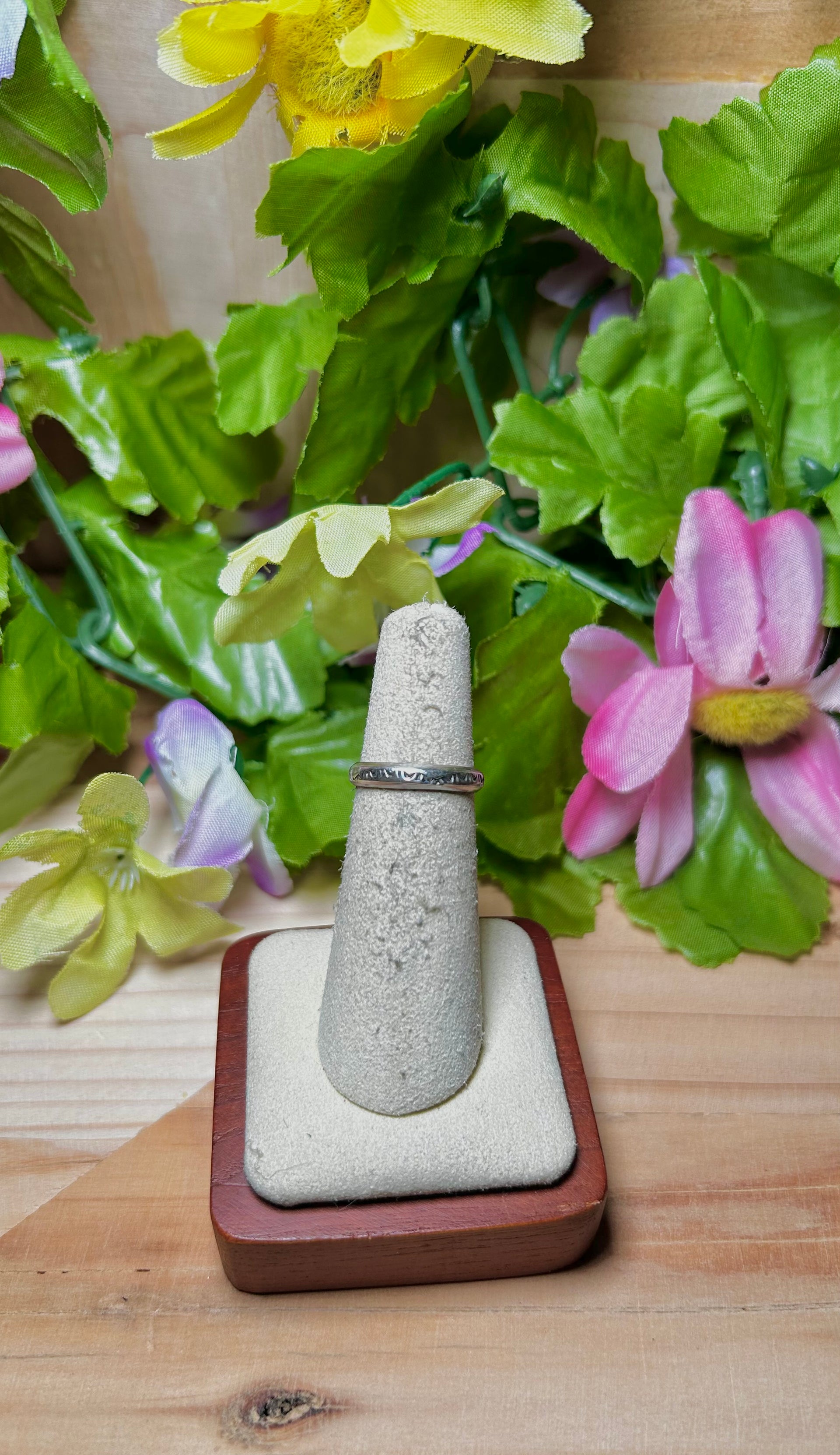 Navajo Made Sterling Silver Ring