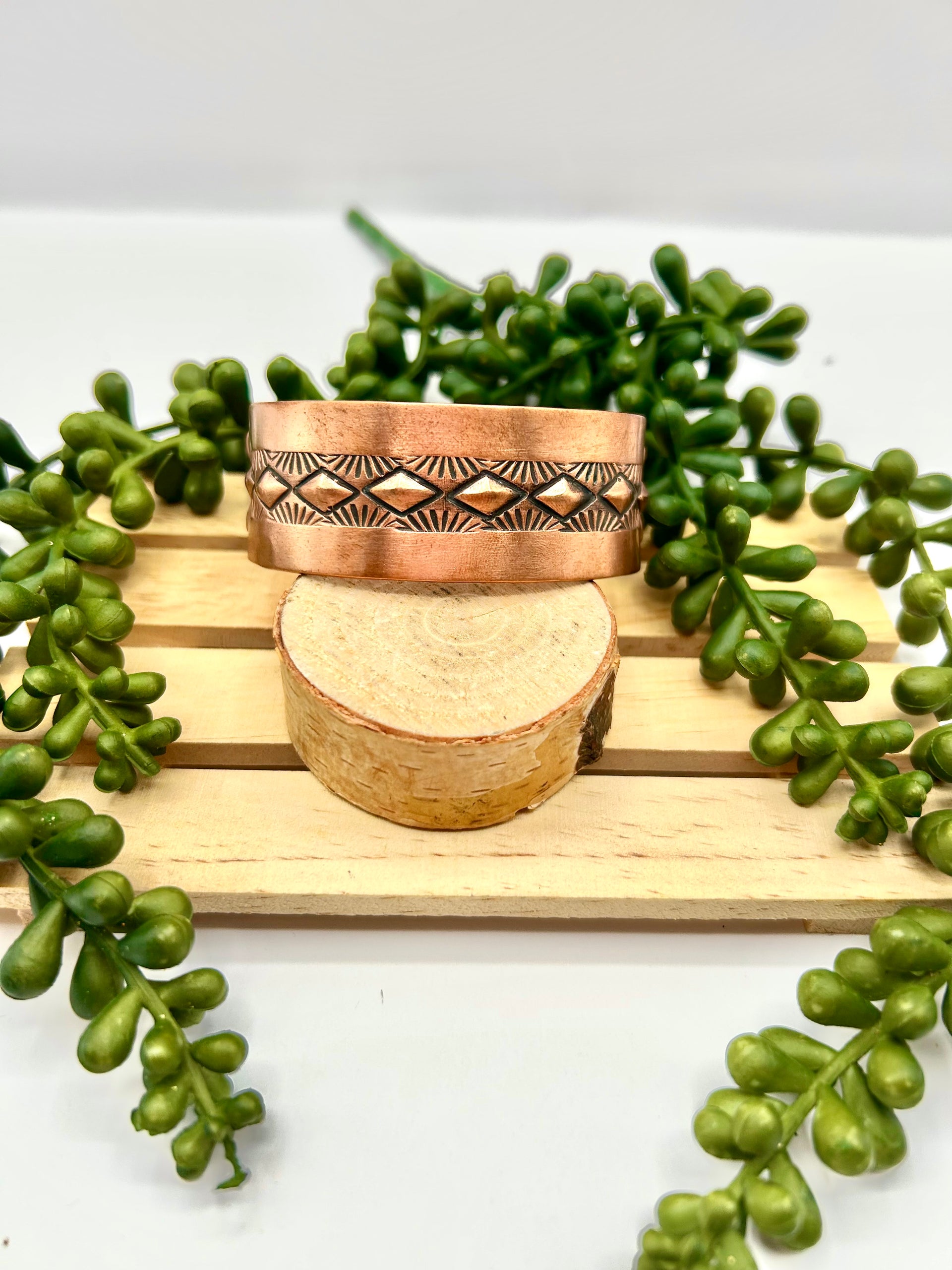 Elvira Bill Copper Cuff Bracelet