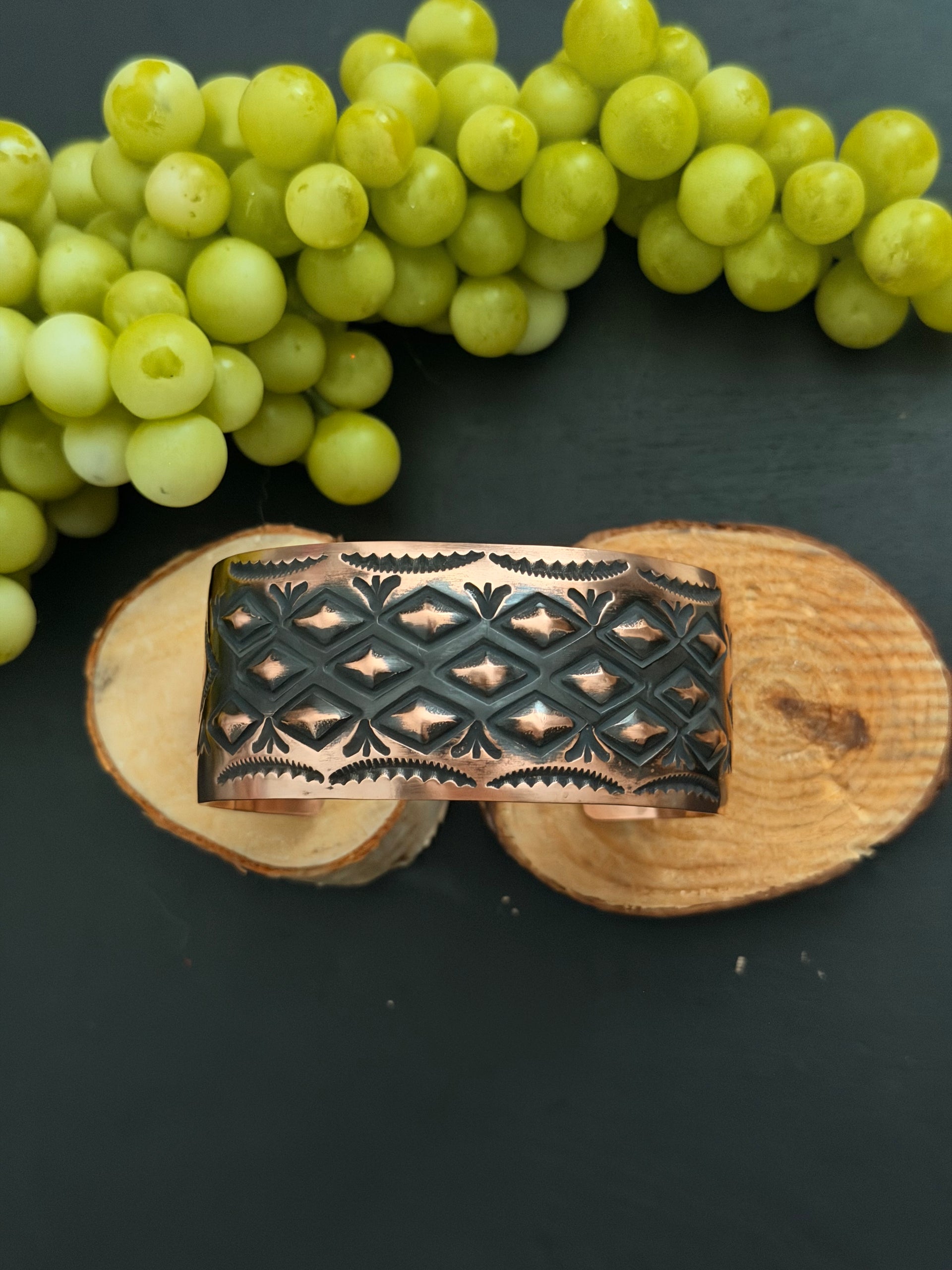Leander Tahe Copper Cuff Bracelet