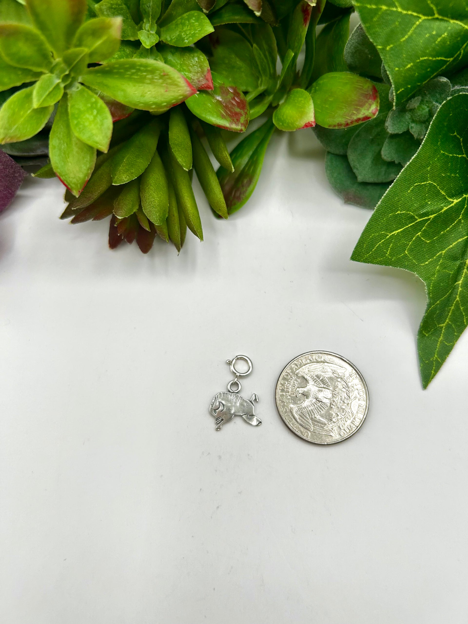 Navajo Made Sterling Silver Cast Charms