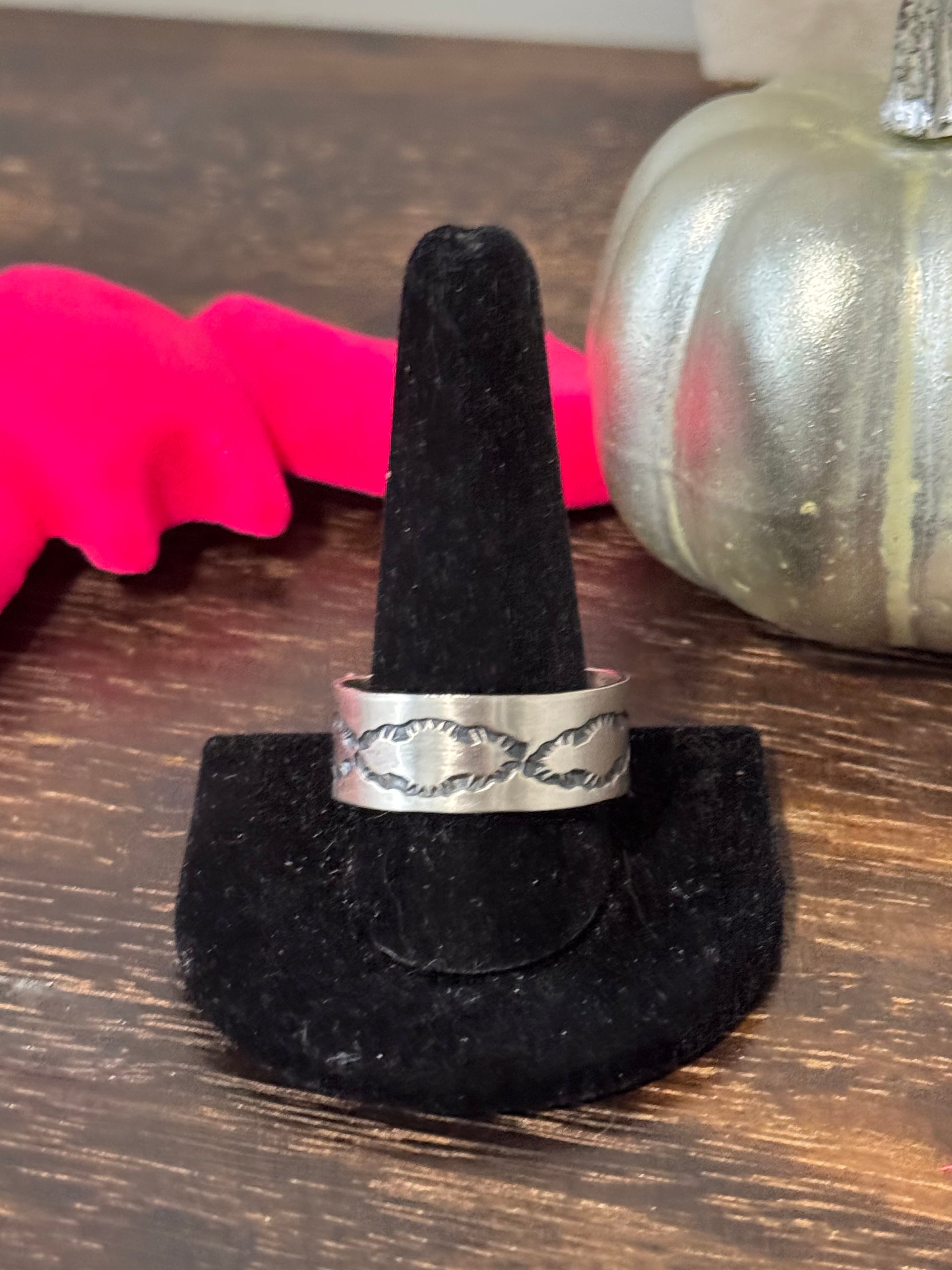 Navajo Made Sterling Silver Ring