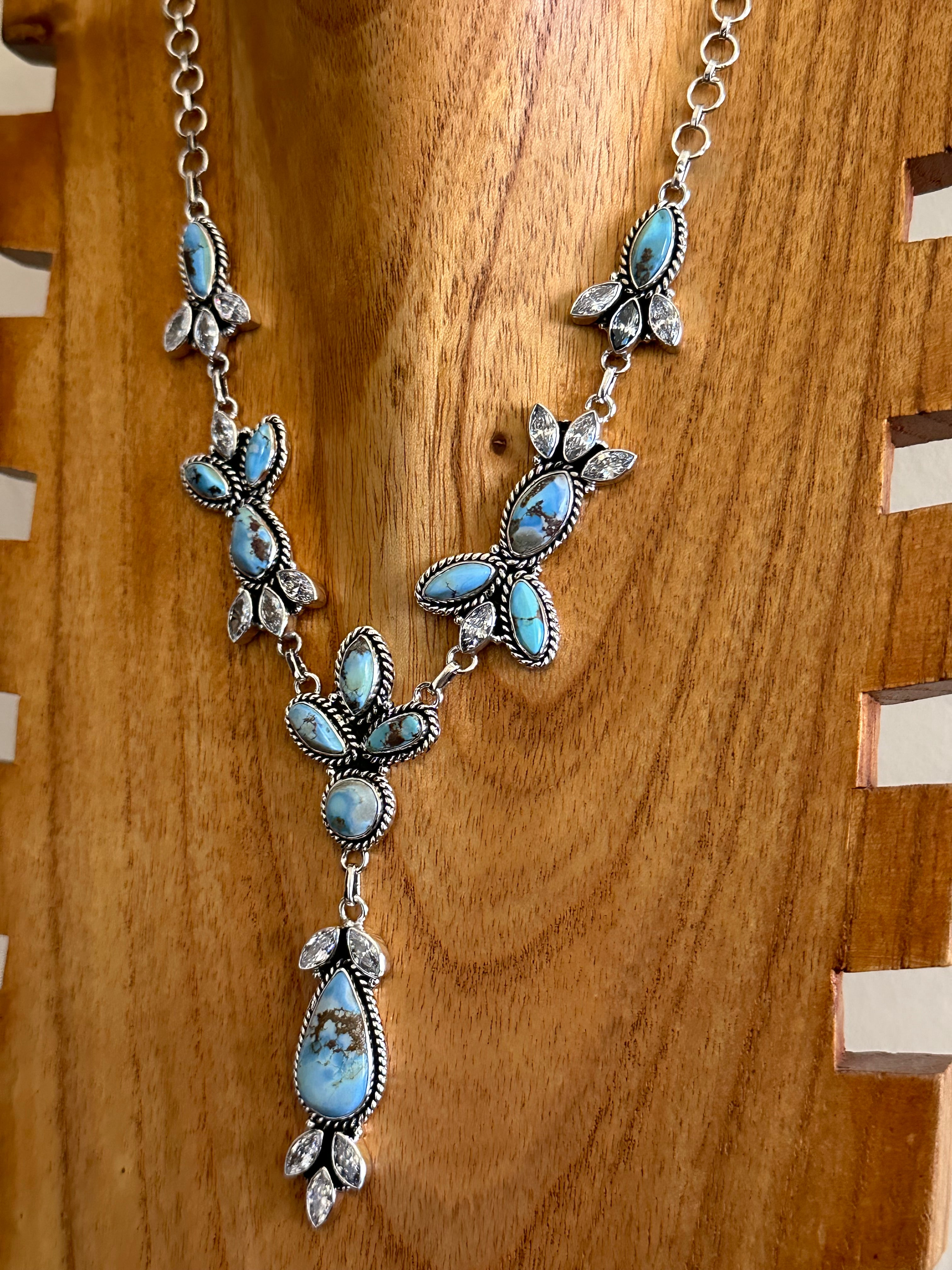 Southwest Made Multi Stone & Sterling Silver Necklace