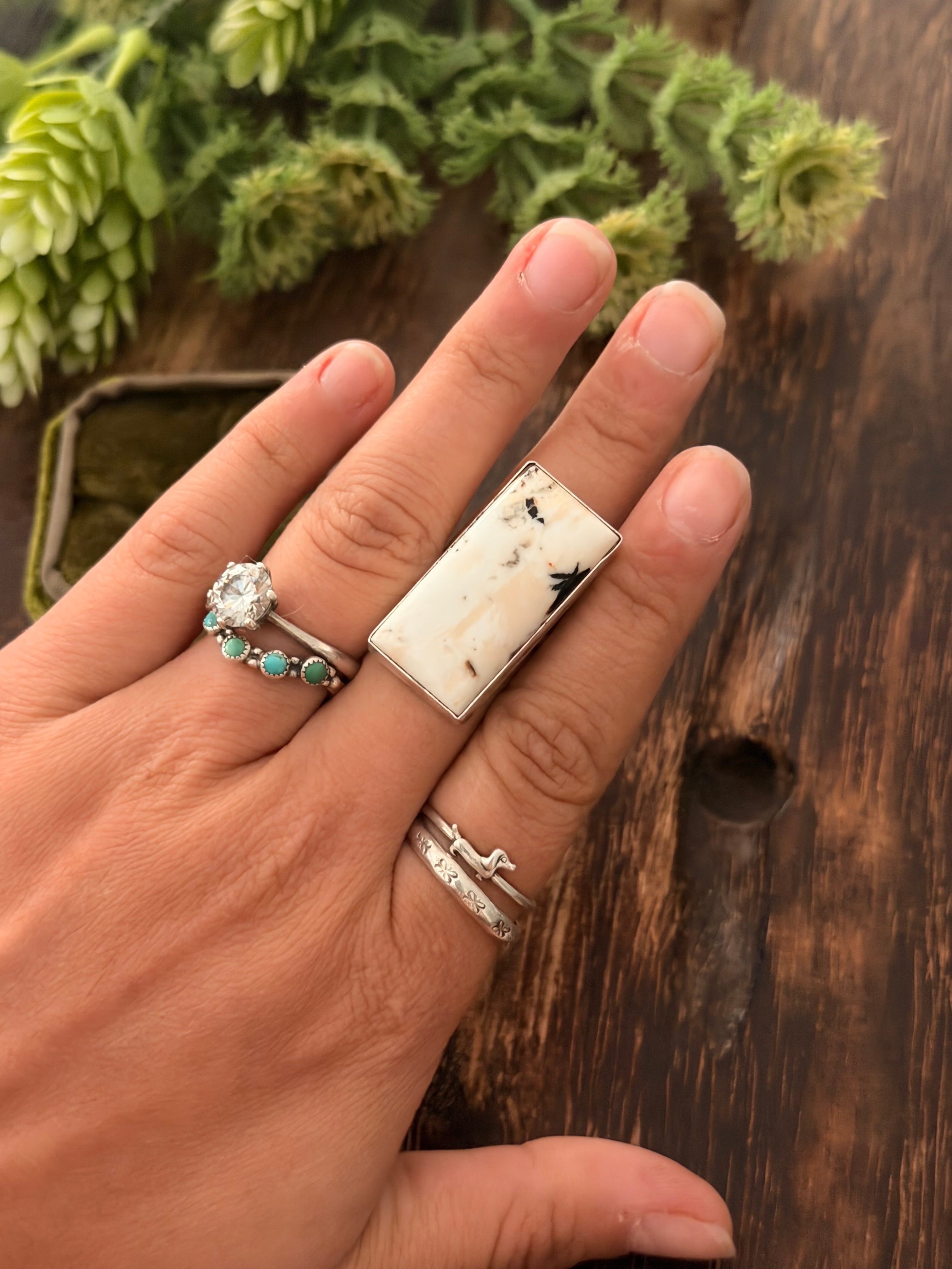 White Buffalo Rings