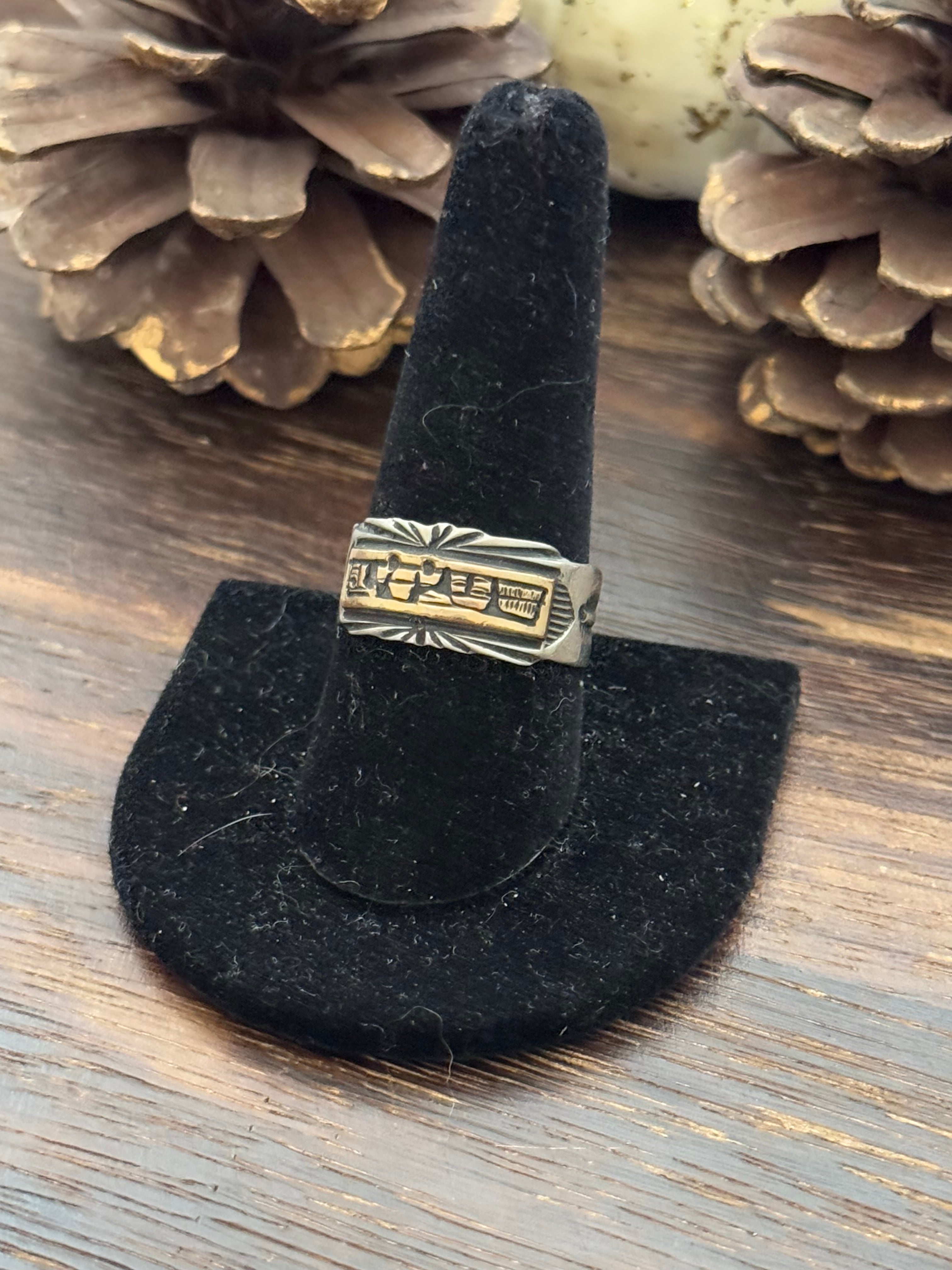 Navajo Made Sterling Silver Ring