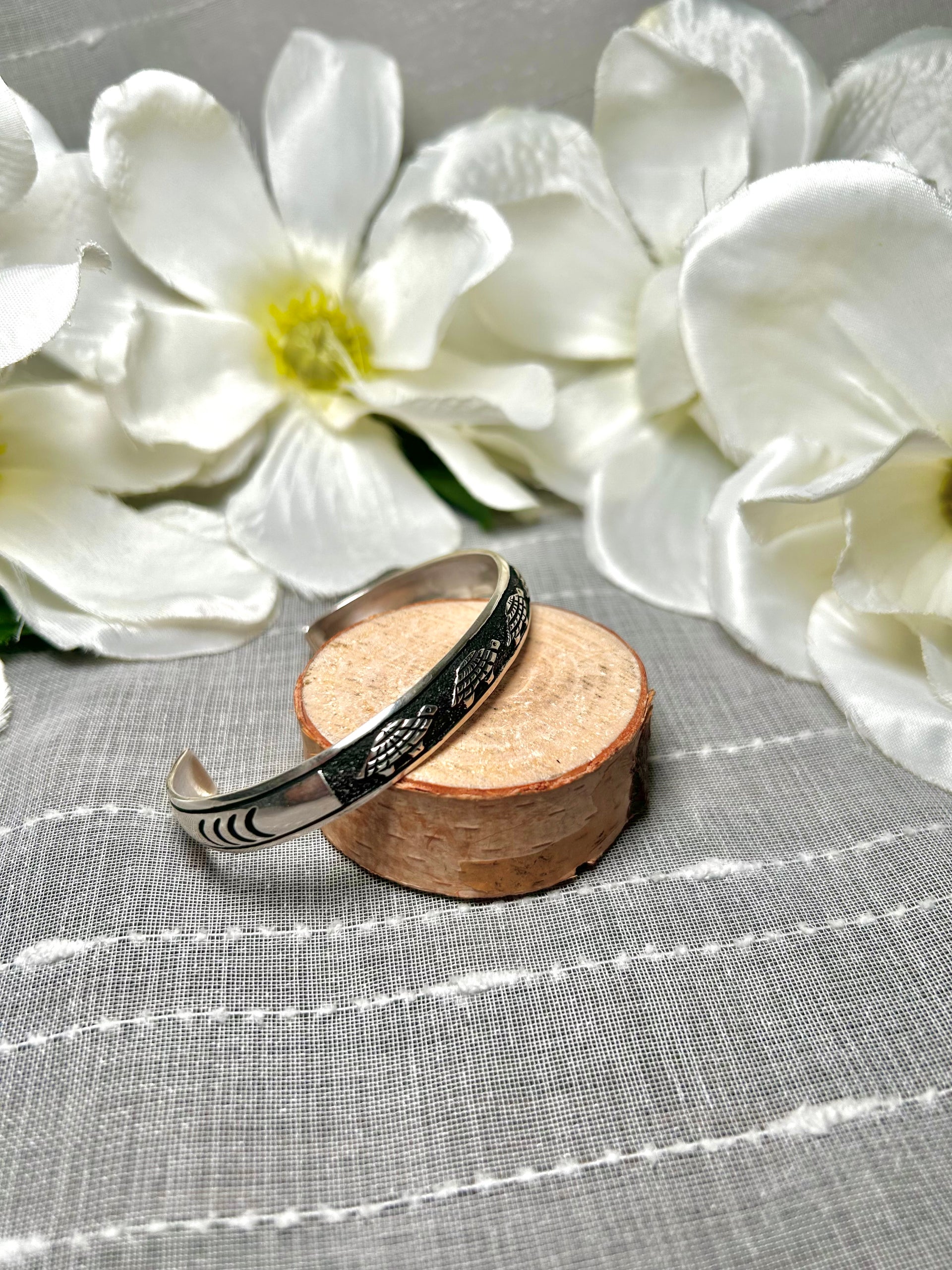 Tommy and Rose Singer Sterling Silver Cuff Bracelet