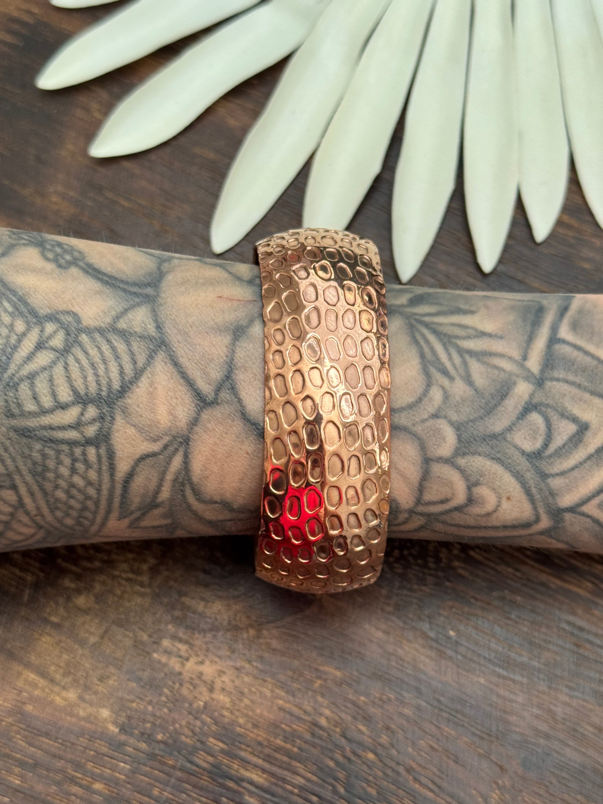 Southwest Copper Cuff Bracelet
