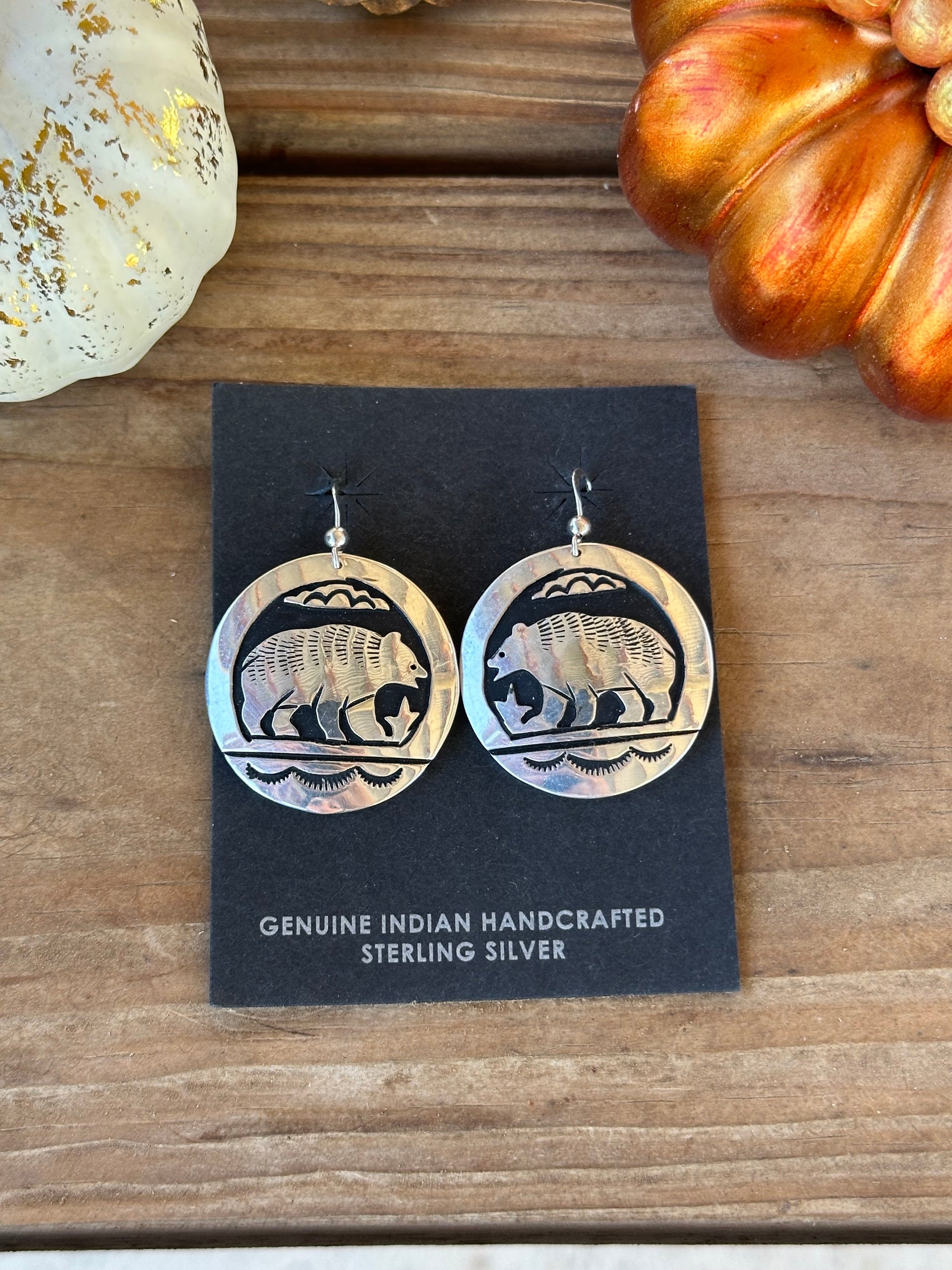 Tommy & Rose Singer Sterling Silver Dangle Earrings