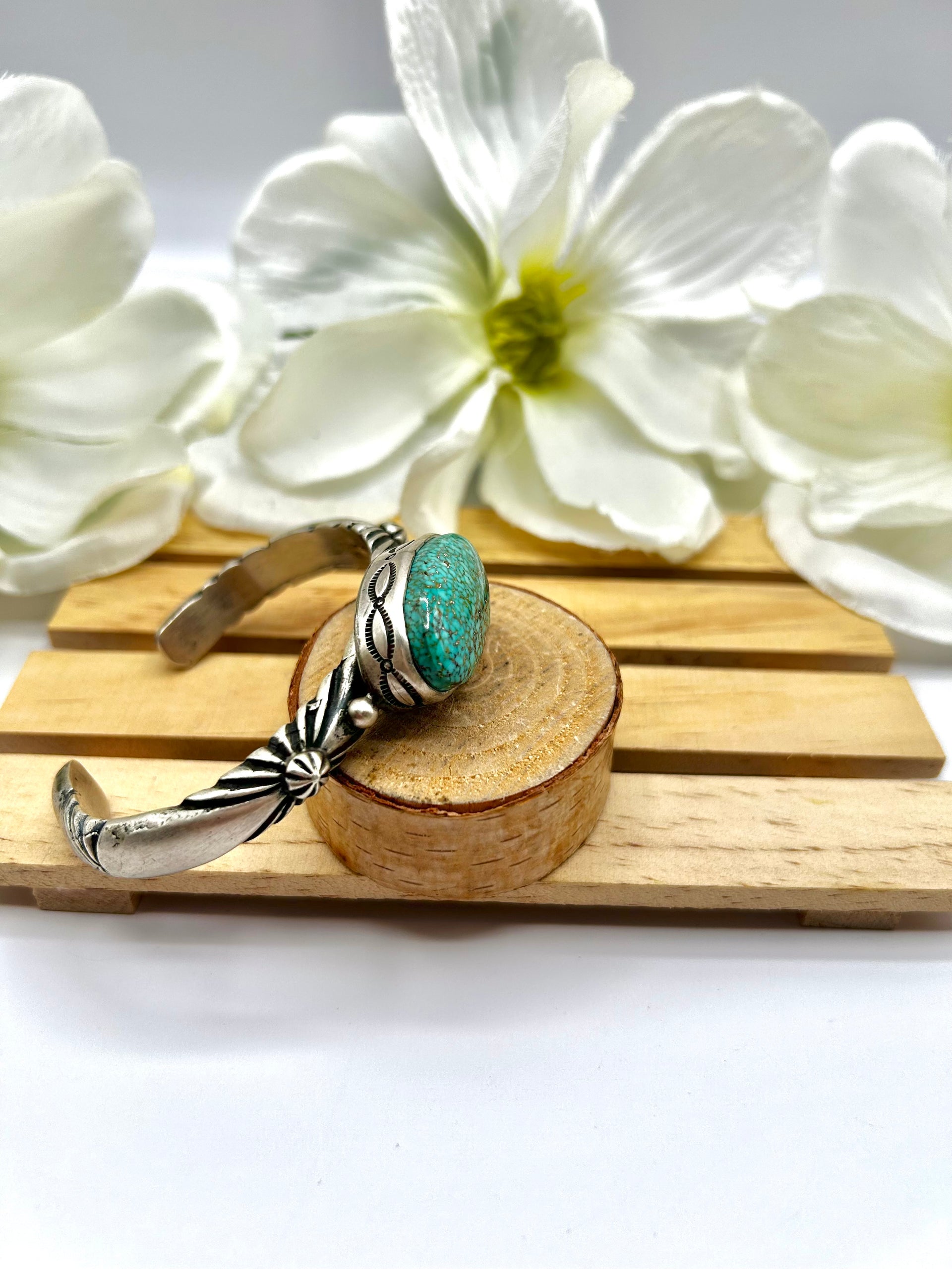 Emer Thompson Ithaca Peak Turquoise & Sterling Silver Cuff Bracelet
