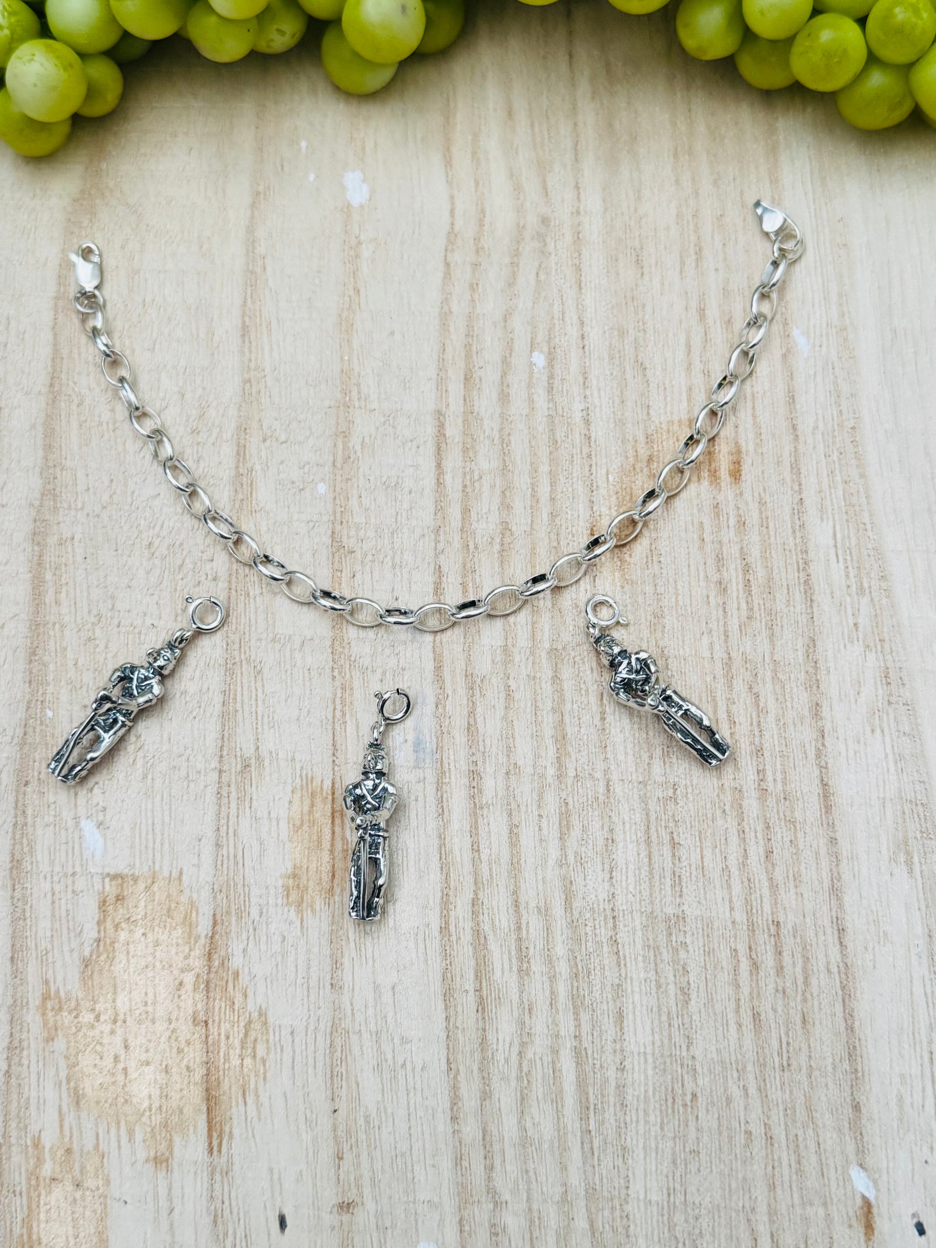 Navajo Made Sterling Silver Cast Charms