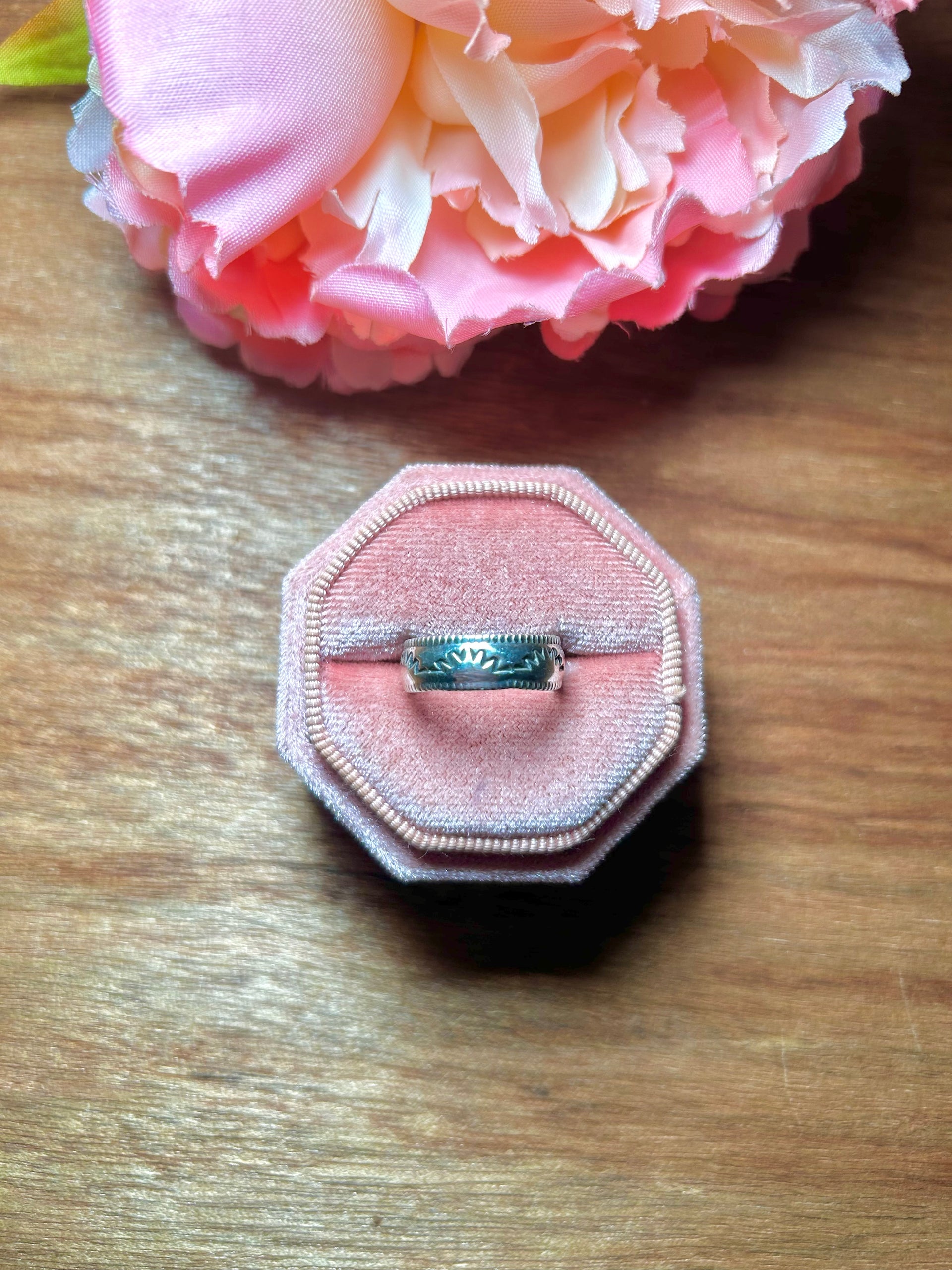 Navajo Made Sterling Silver Ring Size 5.25