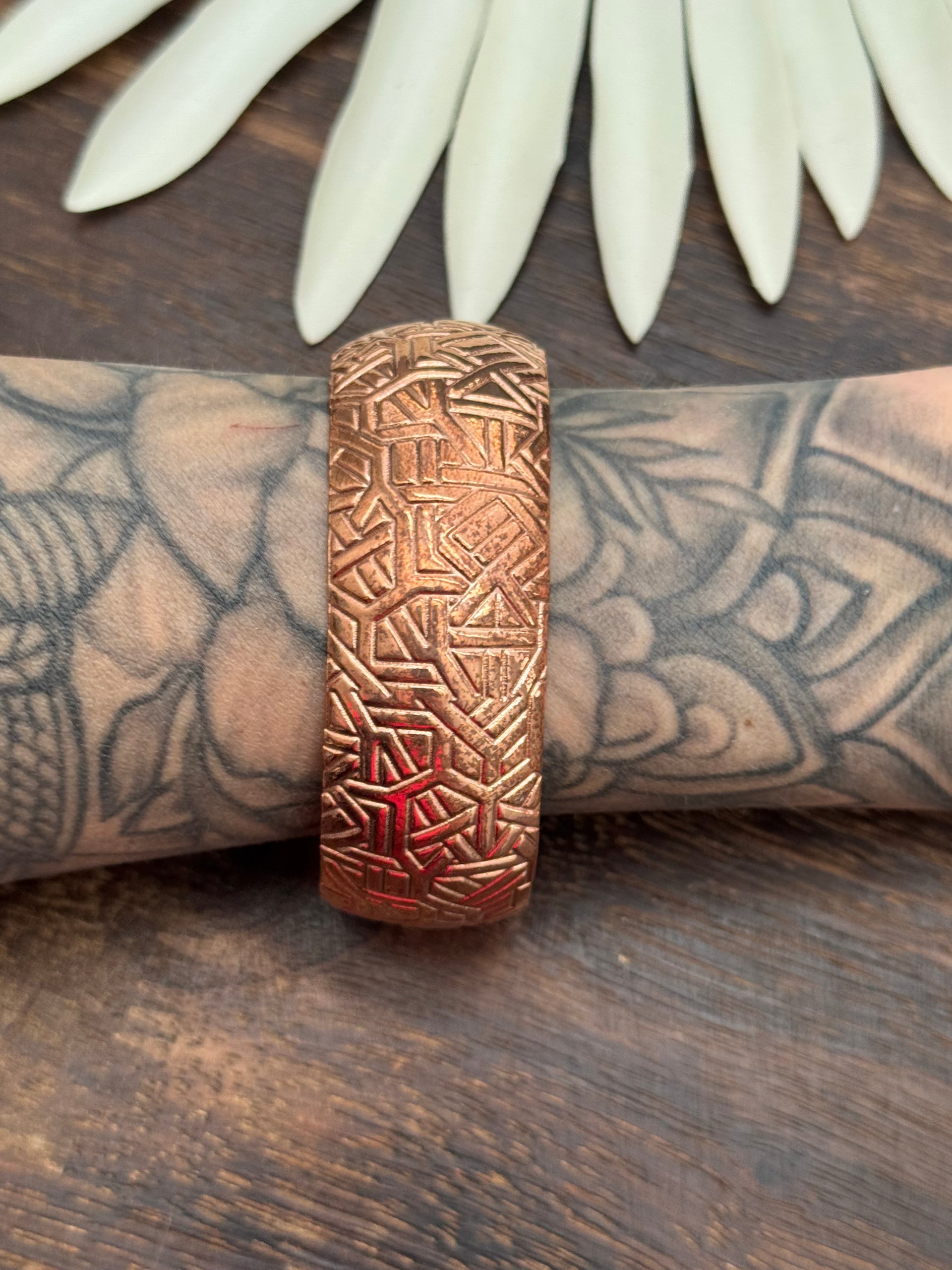 Southwest Copper Cuff Bracelet