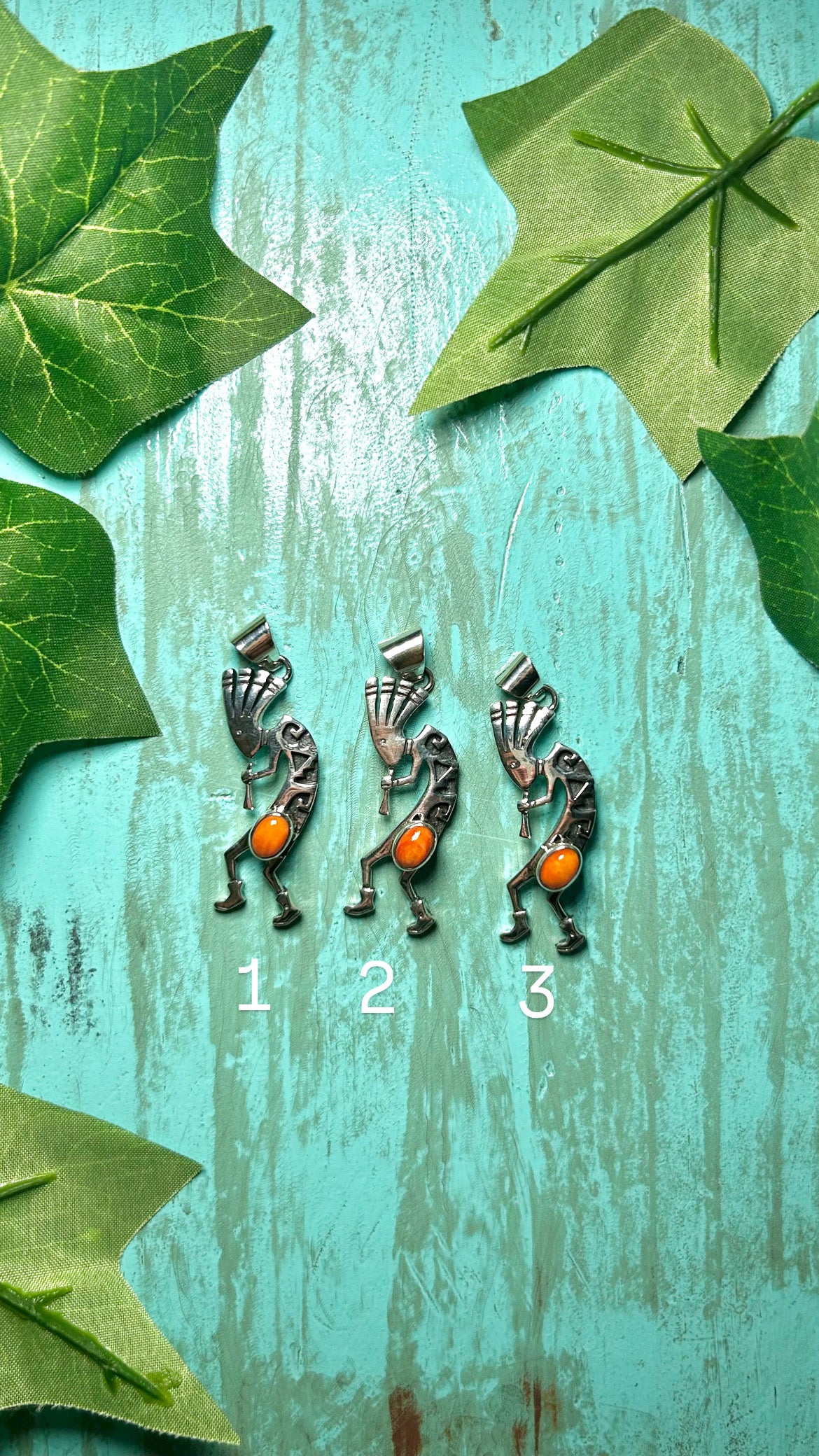 Navajo Spiny Oyster & Sterling Silver Pendant