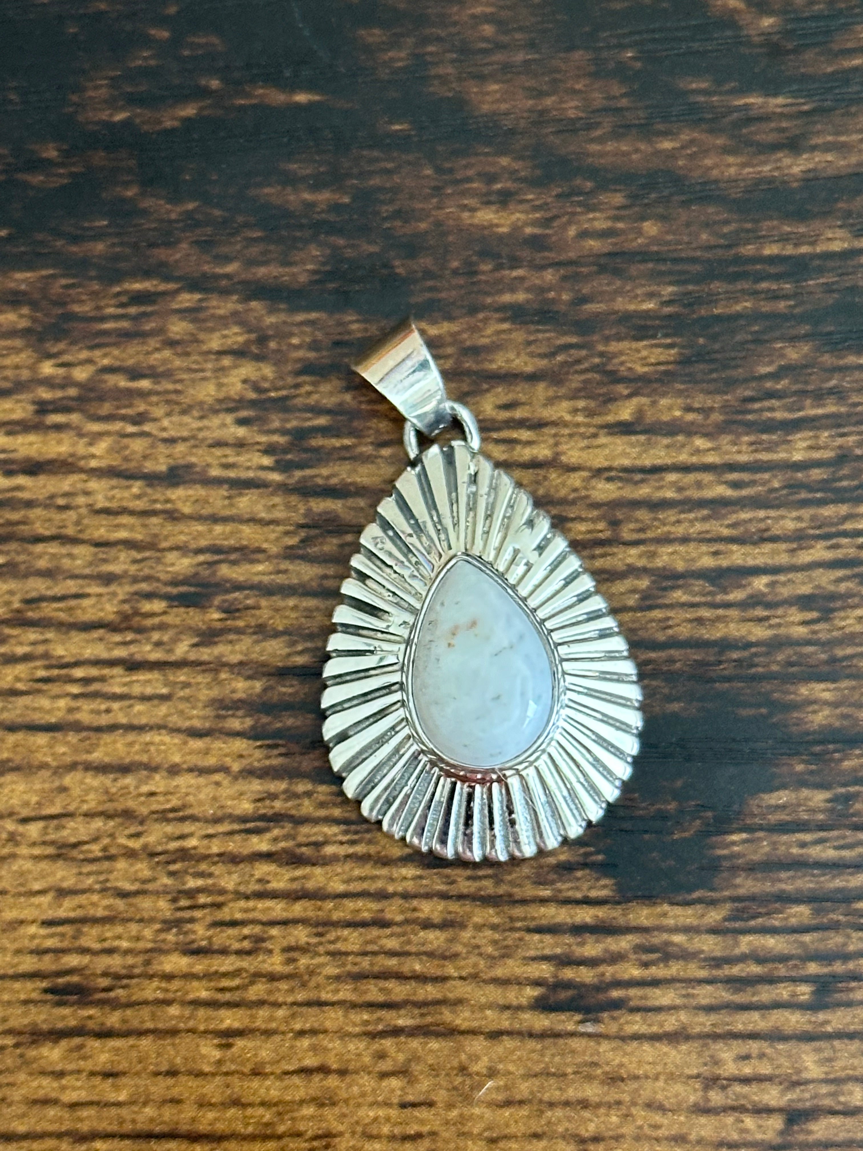 Navajo Made Sterling Silver Pendant