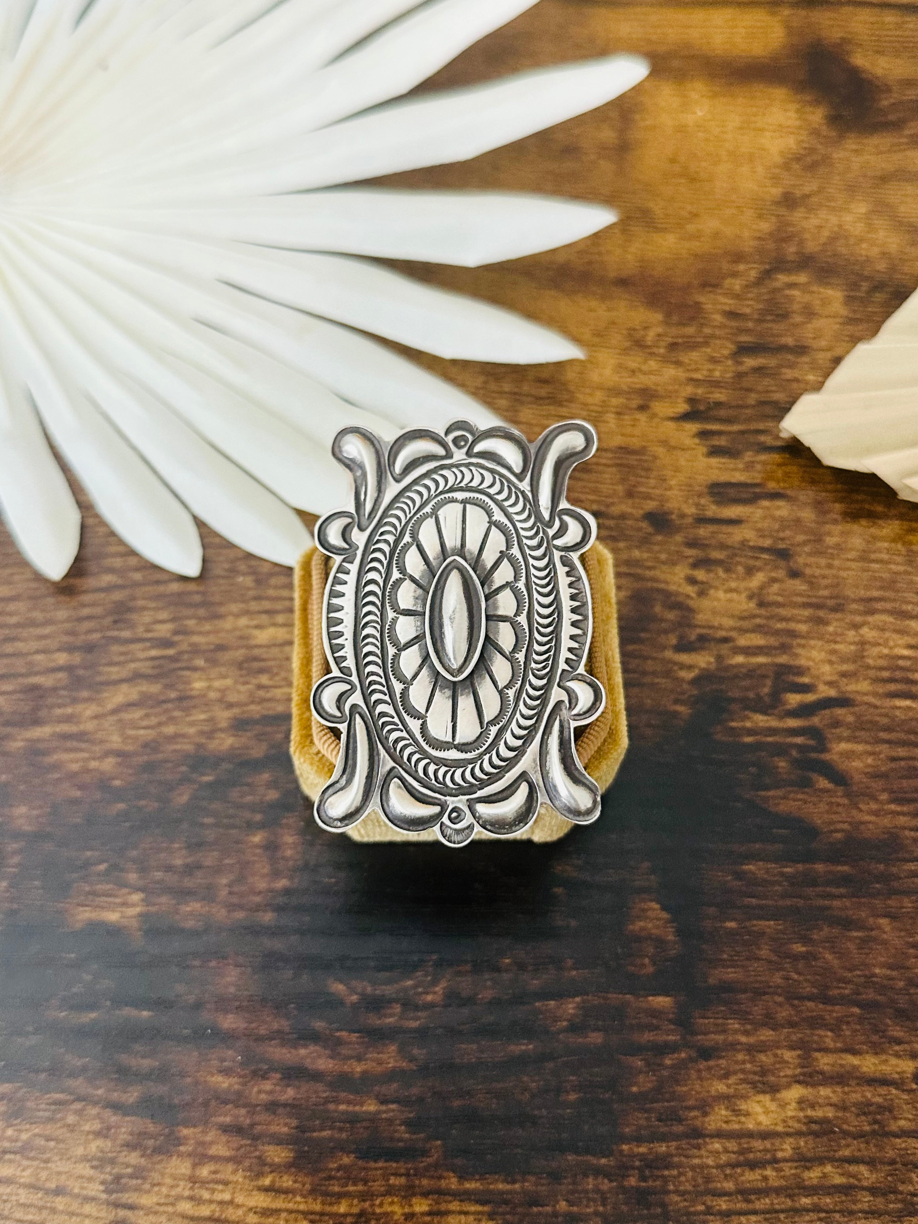 Alex Sanchez Sterling Silver Adjustable Ring