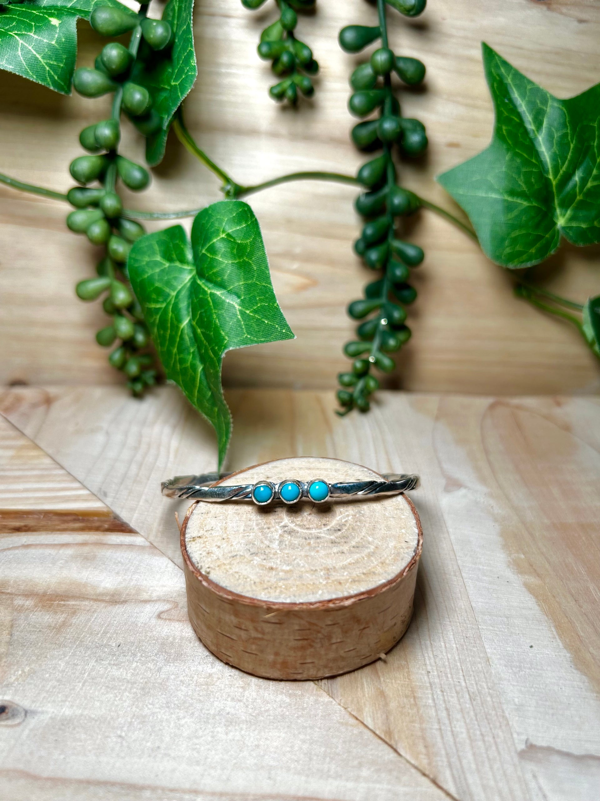 Duane Smith Kingman Turquoise & Sterling Silver Cuff Bracelet