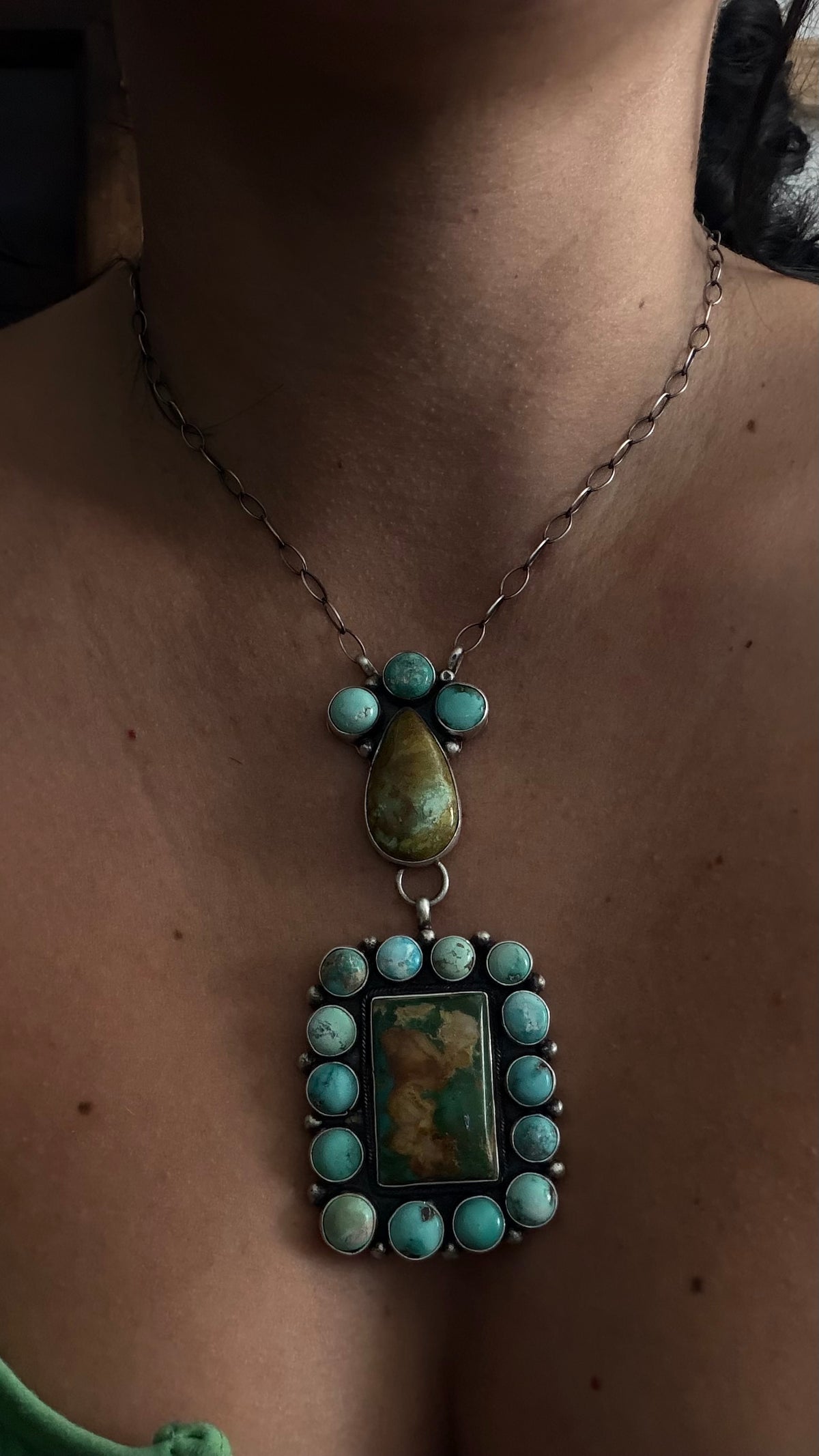 Rena Shelly Royston Turquoise & Sterling Silver Necklace