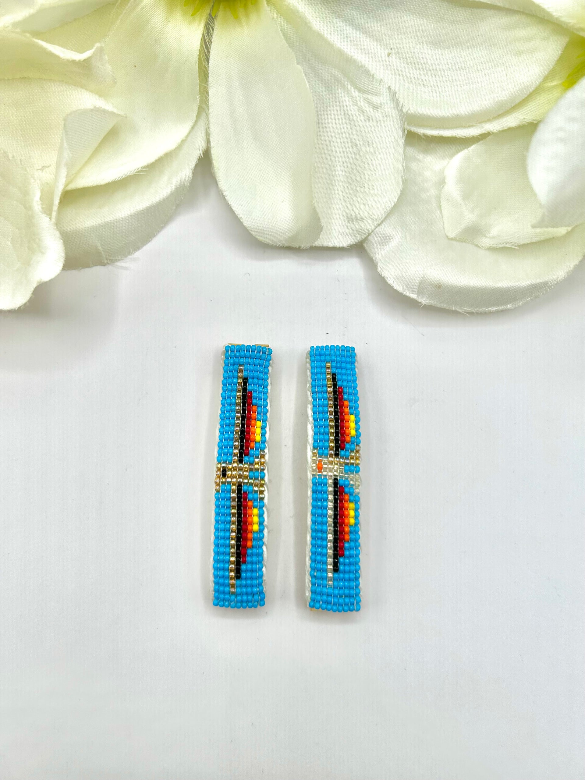 Navajo Made Beaded Hair Barrette