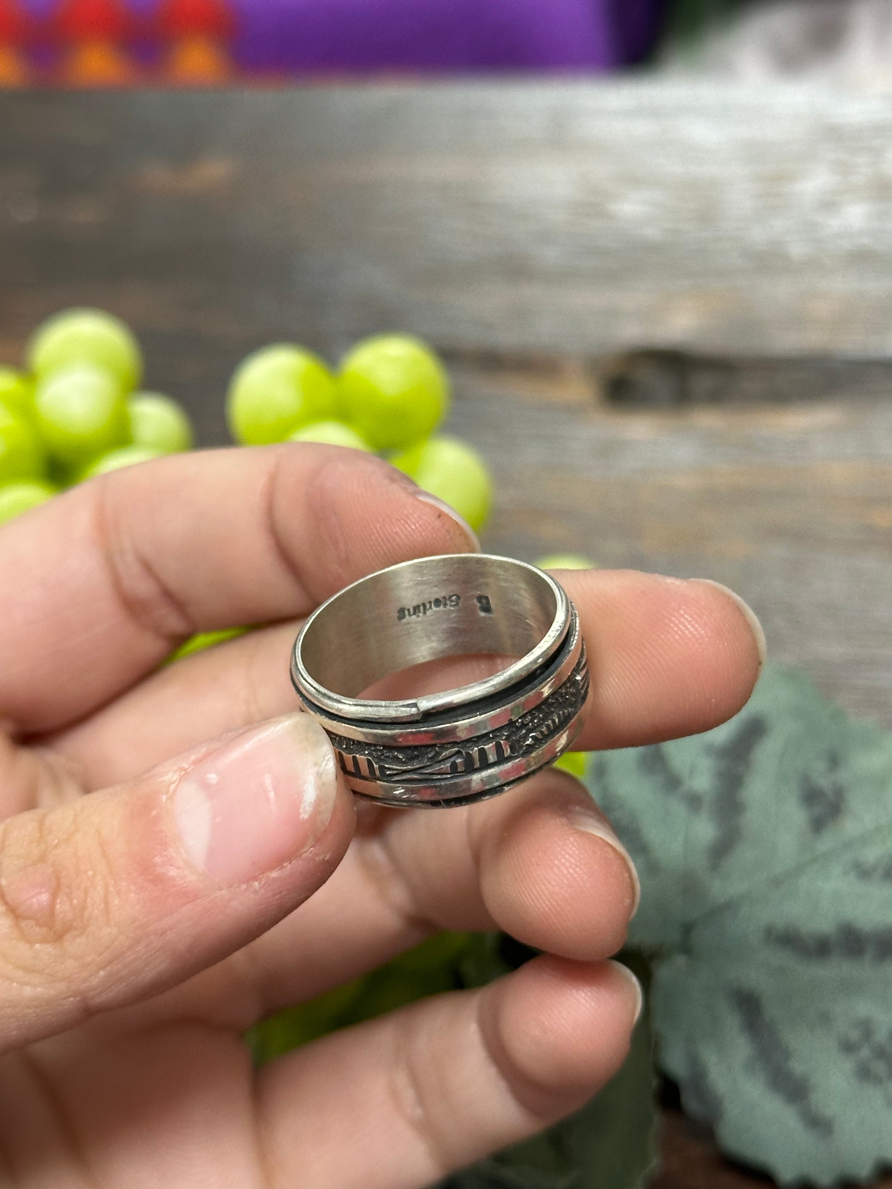 Elaine Becenti Sterling Silver Ring