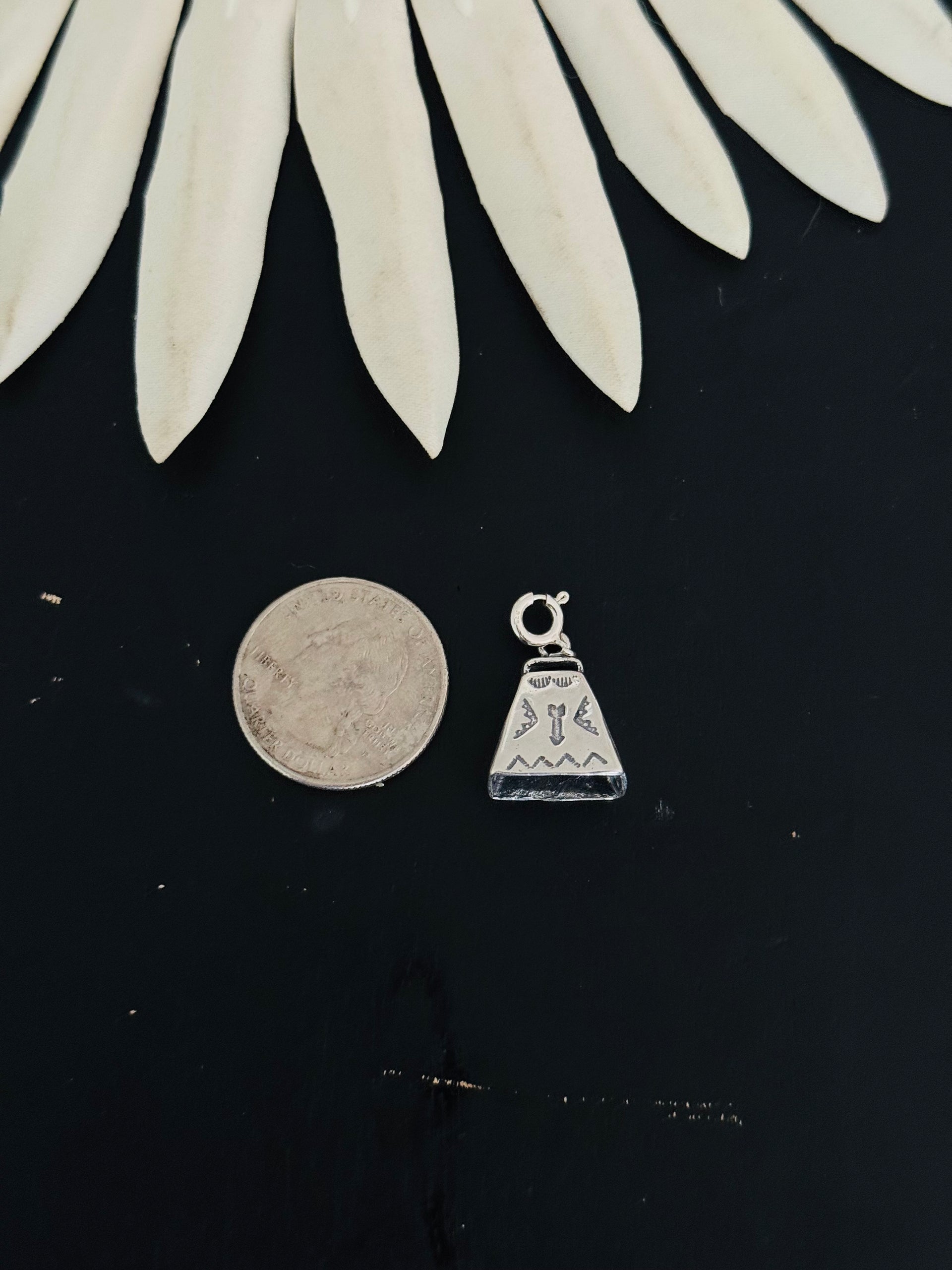 Navajo Made Sterling Silver Cast Charms