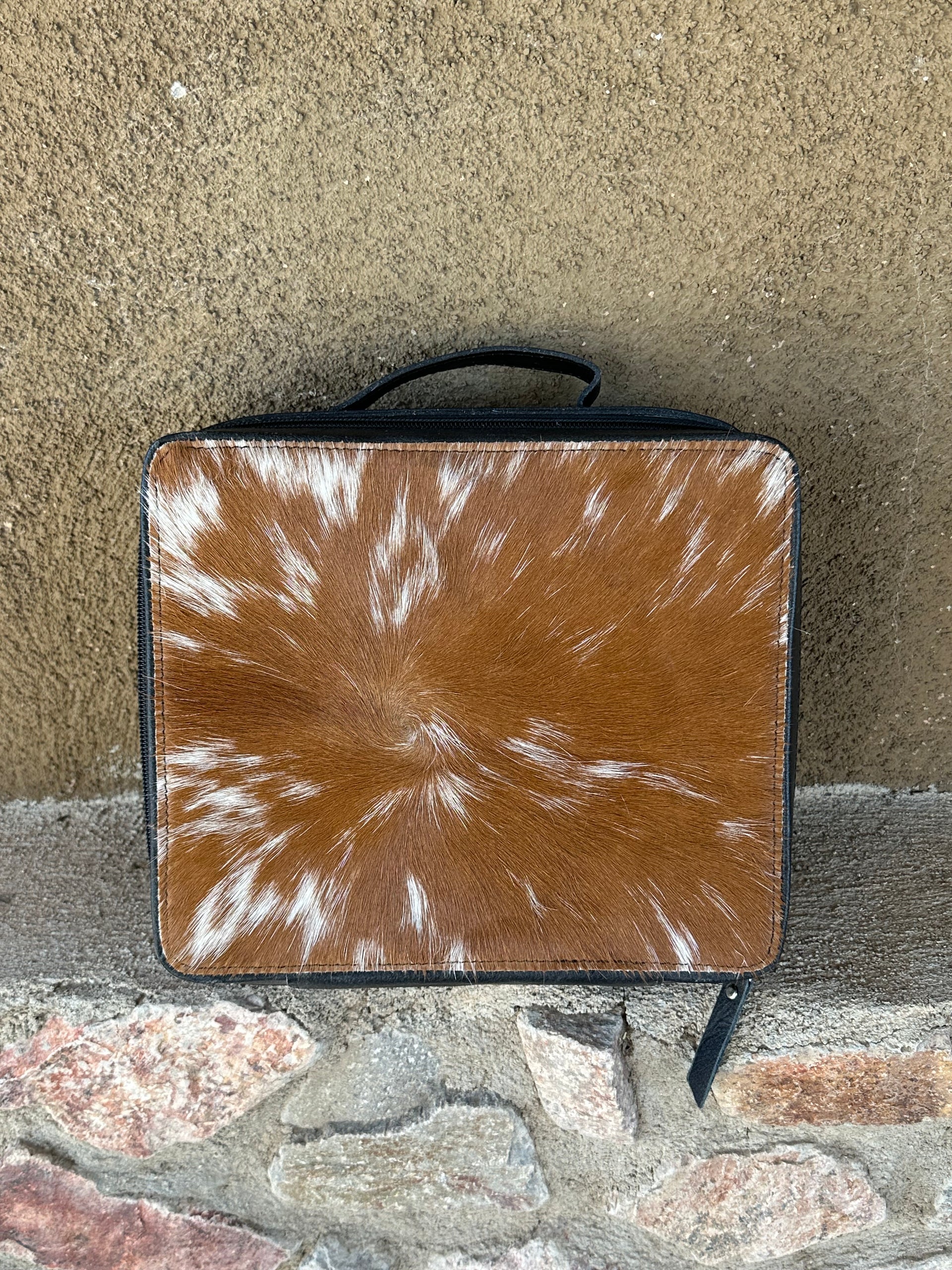 Genuine Leather & Cowhide Jewelry Box