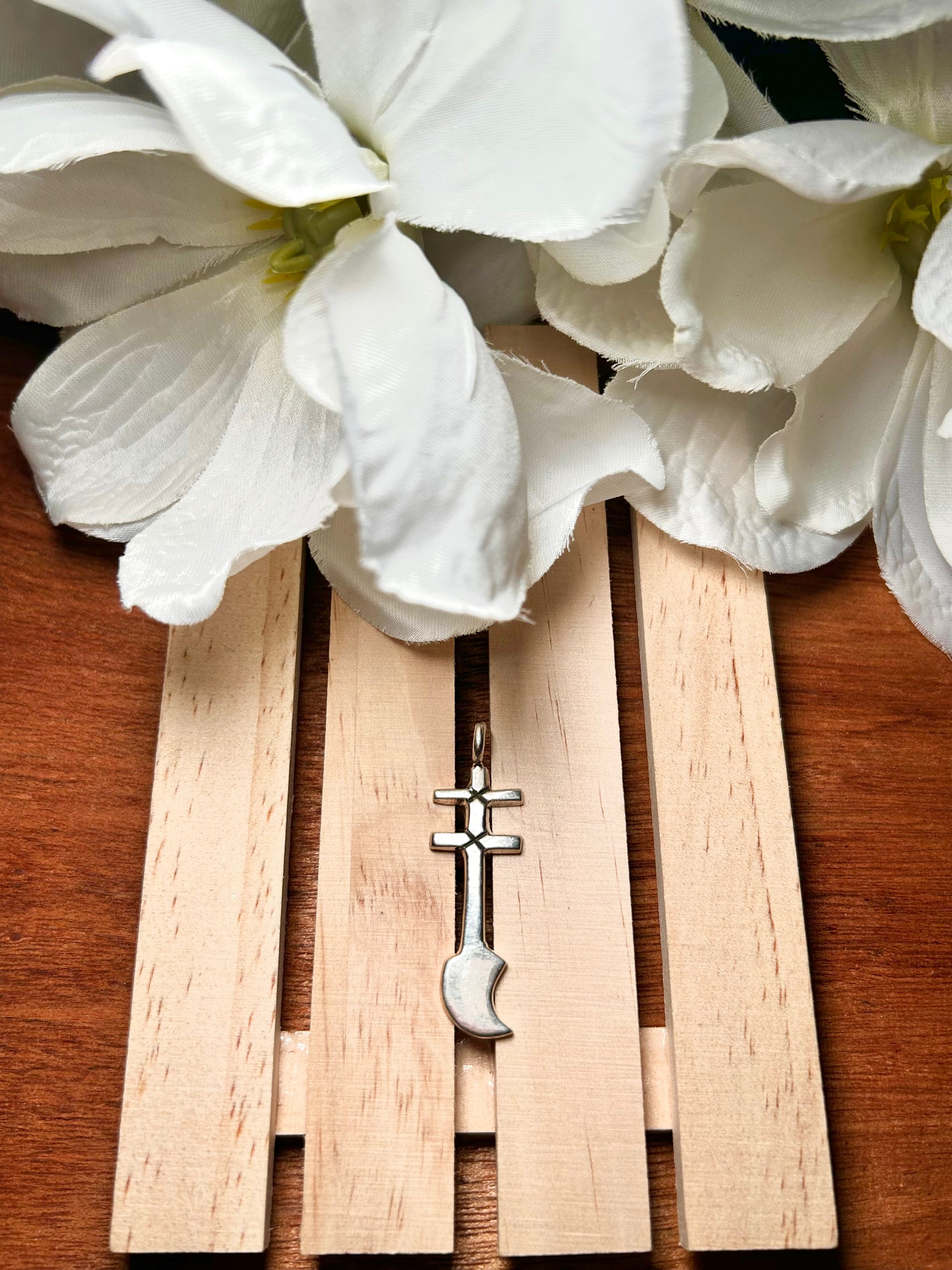 Navajo Made Sterling Silver Pendant