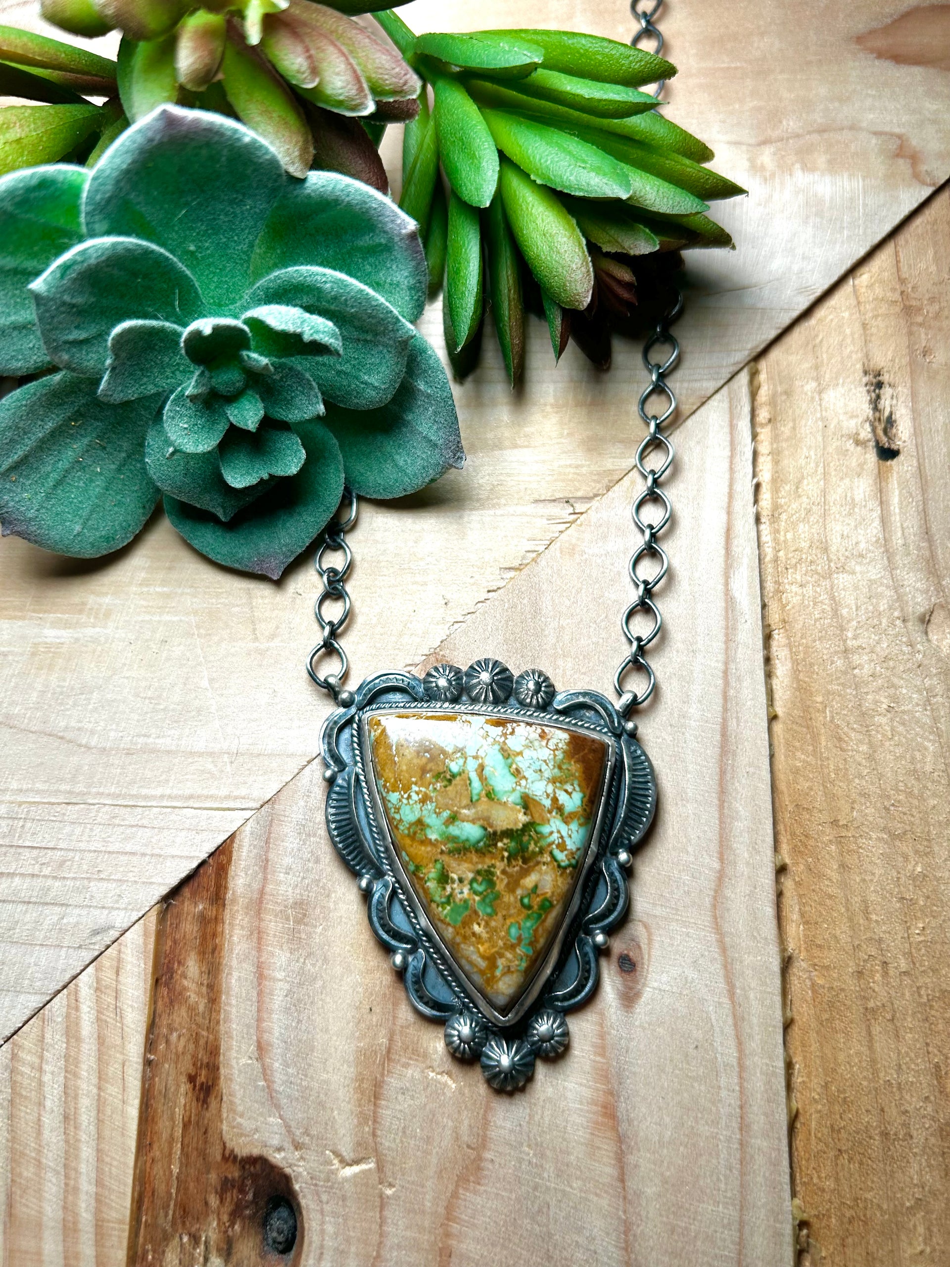 Bennie Ramone Royston Turquoise & Sterling Silver Necklace