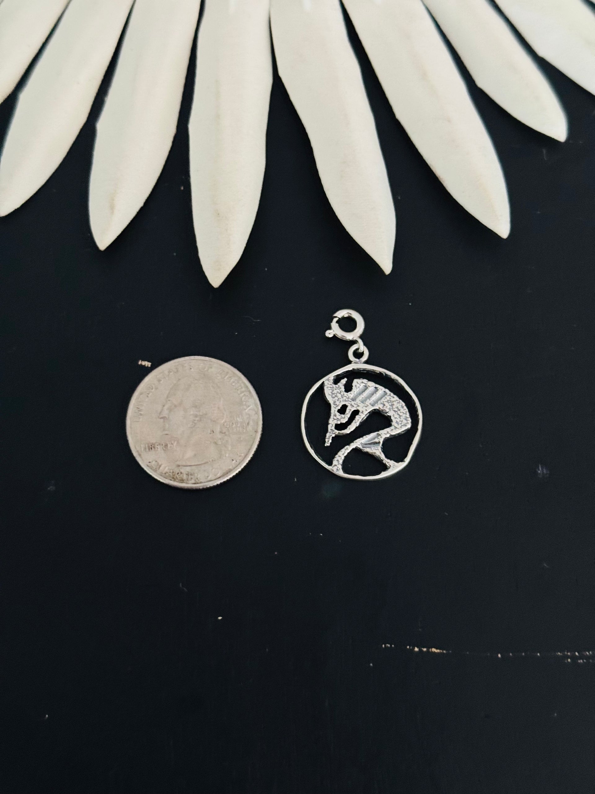 Navajo Made Sterling Silver Cast Charms