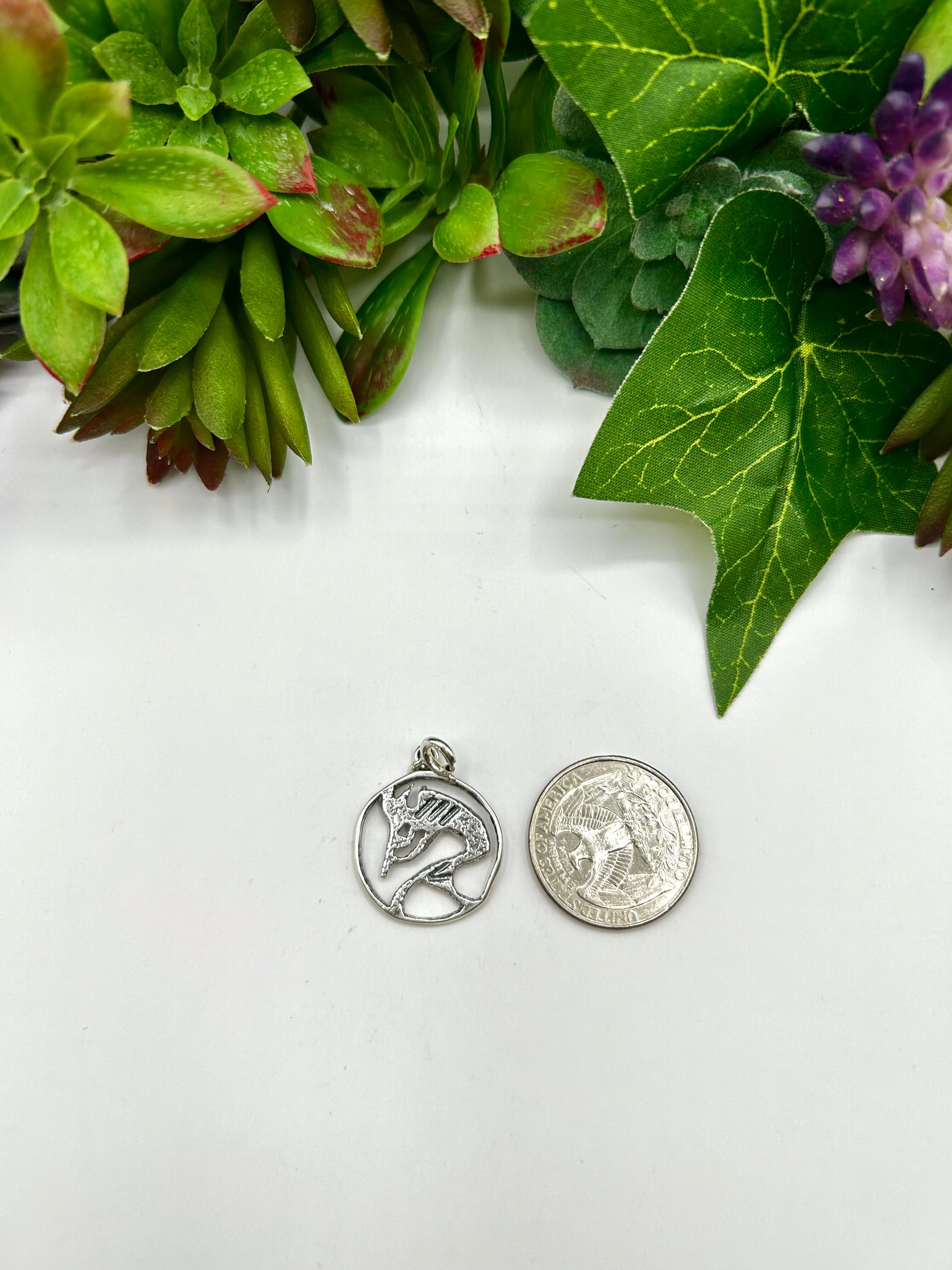 Navajo Made Sterling Silver Cast Charms
