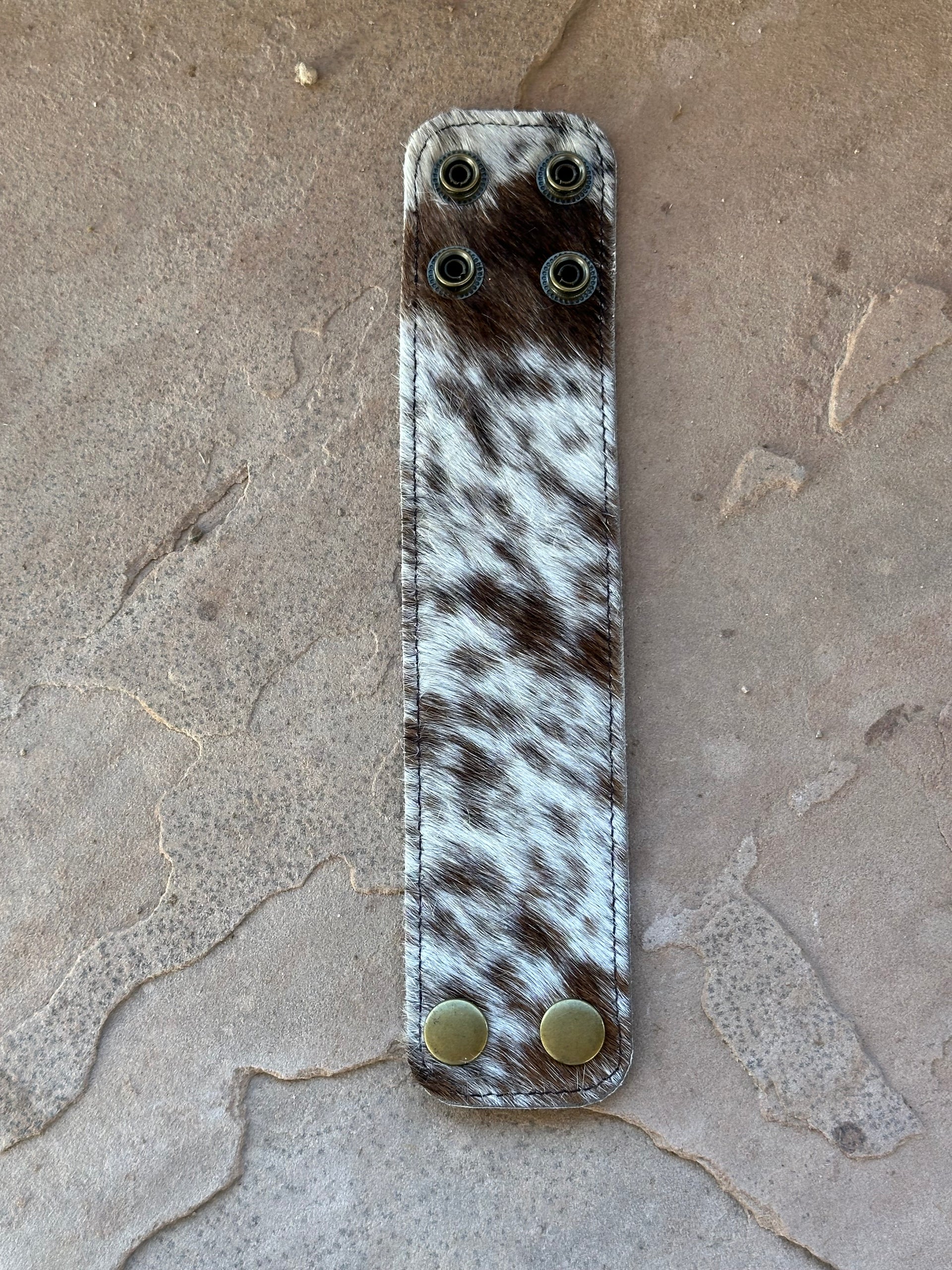 Genuine Leather & Cowhide Bracelet