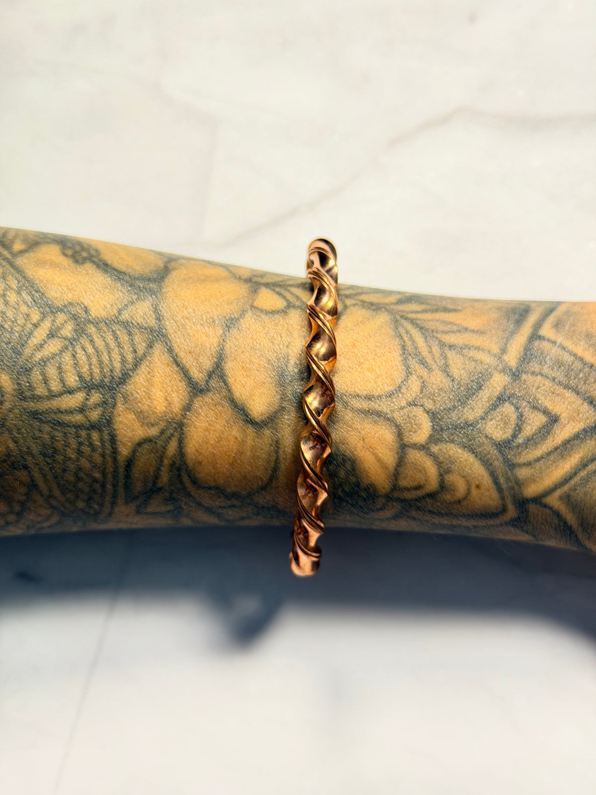 Elaine Tahe Copper Cuff Bracelet