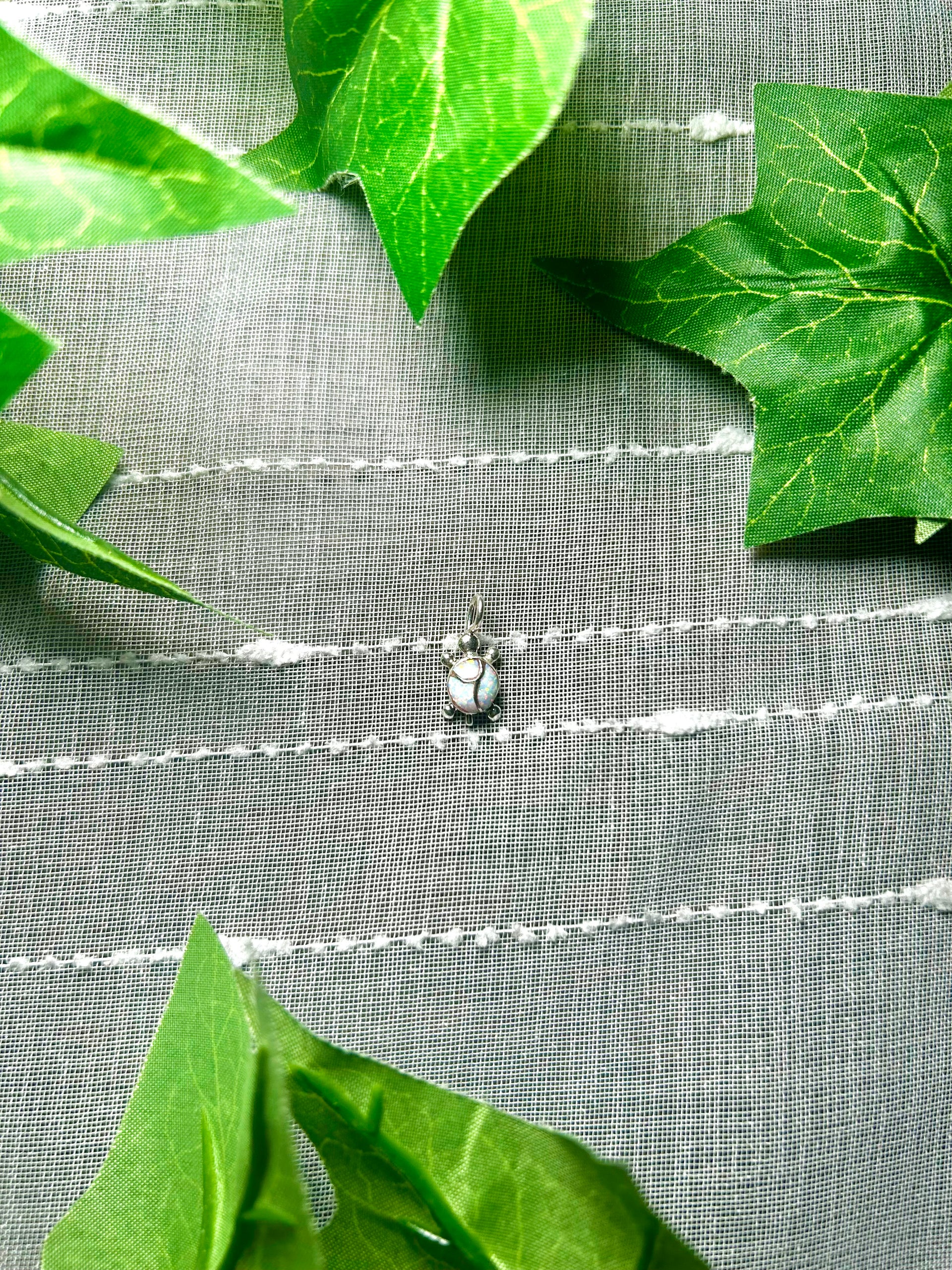 Zuni Opal & Sterling Silver Pendant