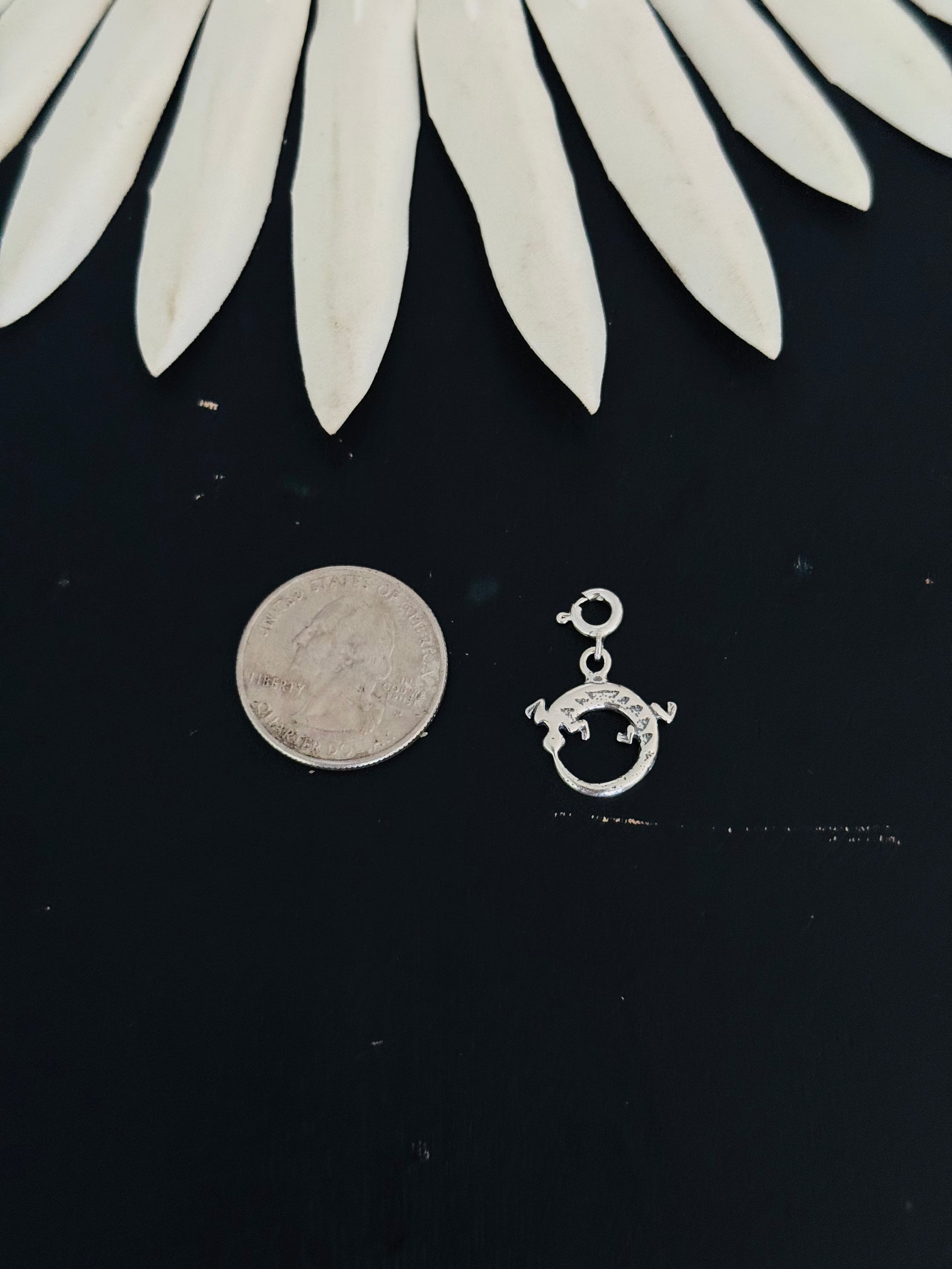 Navajo Made Sterling Silver Cast Charms