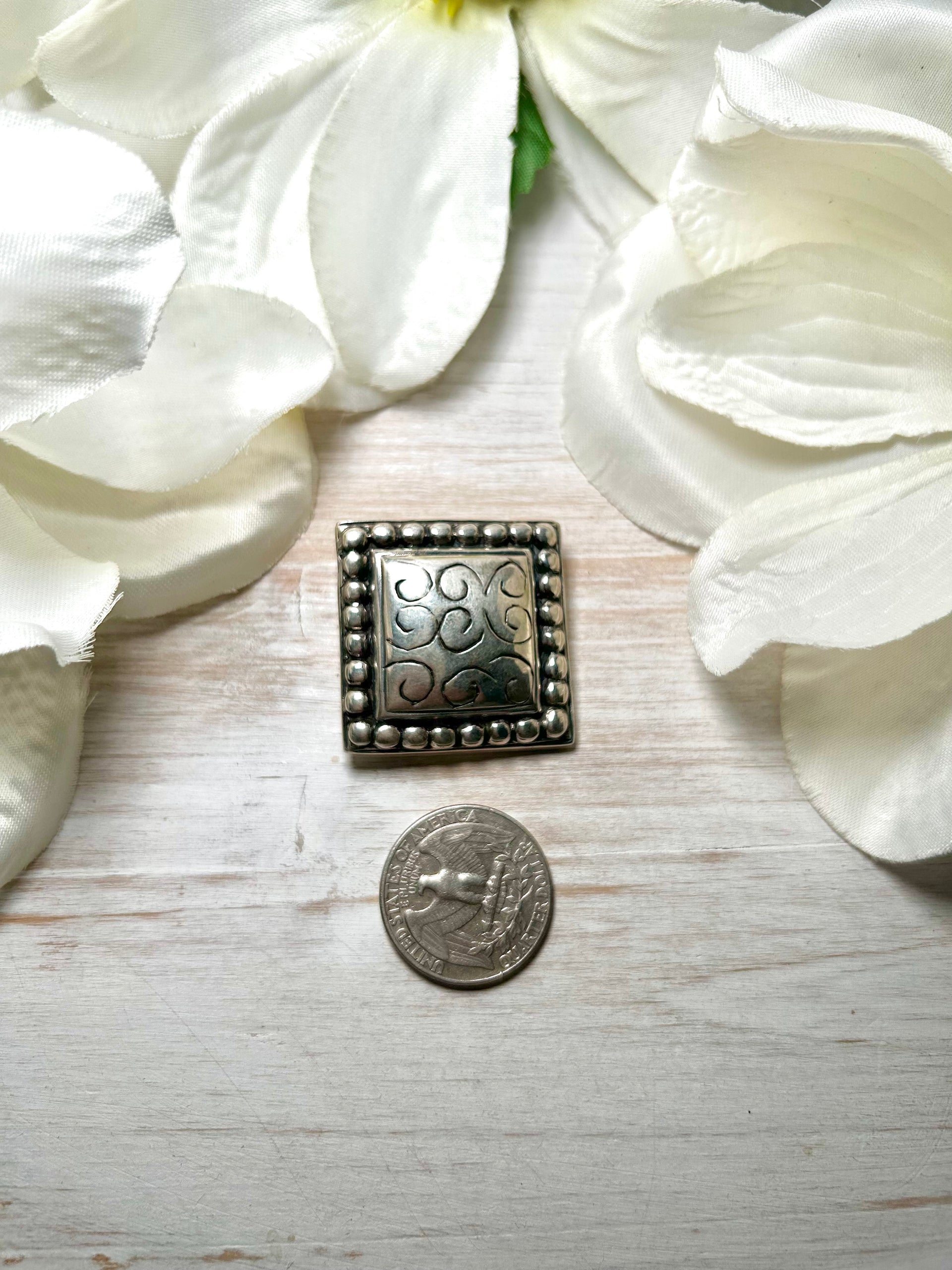 Handmade Sterling Silver Pin