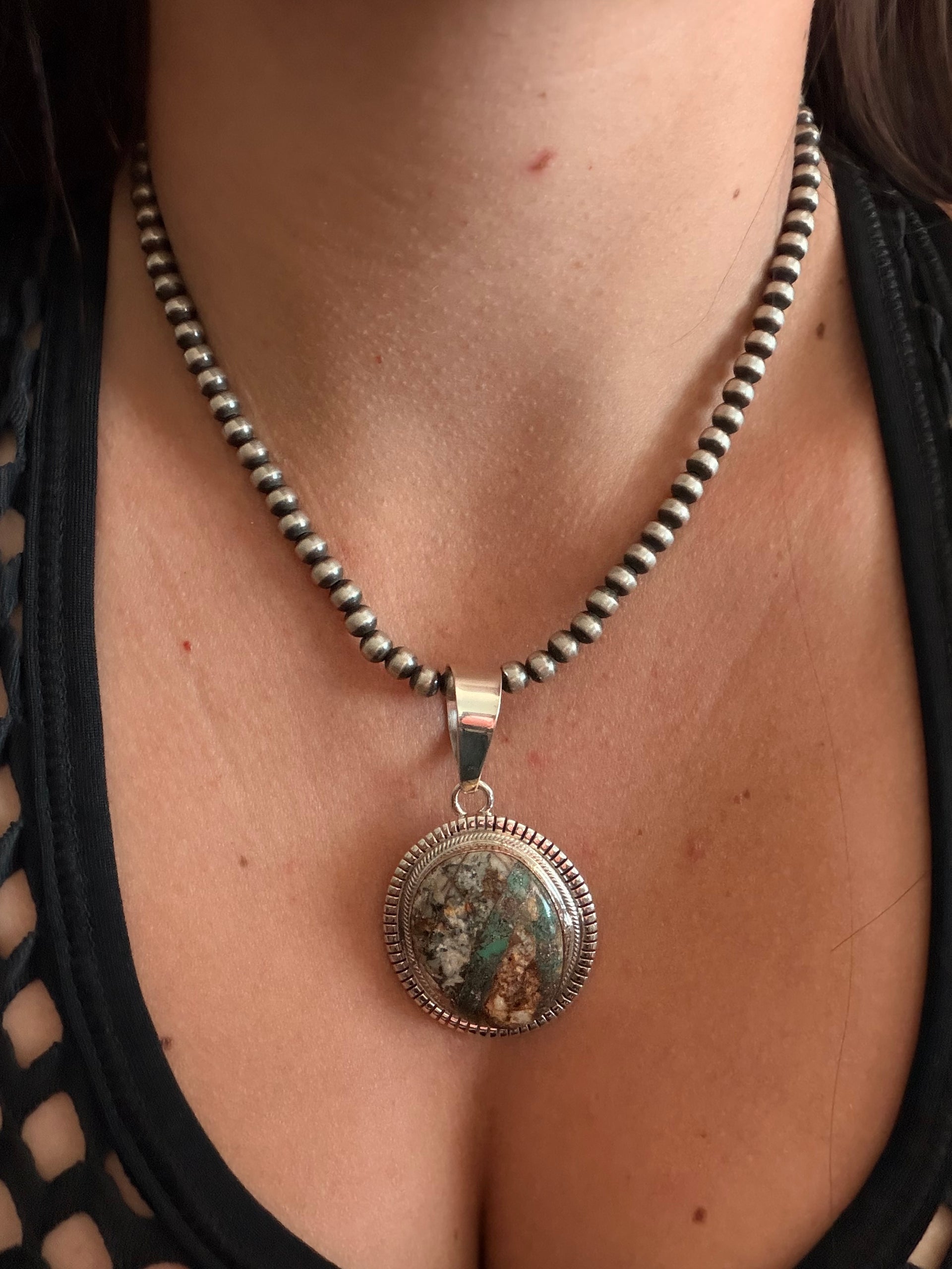 Thomas Francisco Royston Pendant & Sterling Silver Pendant