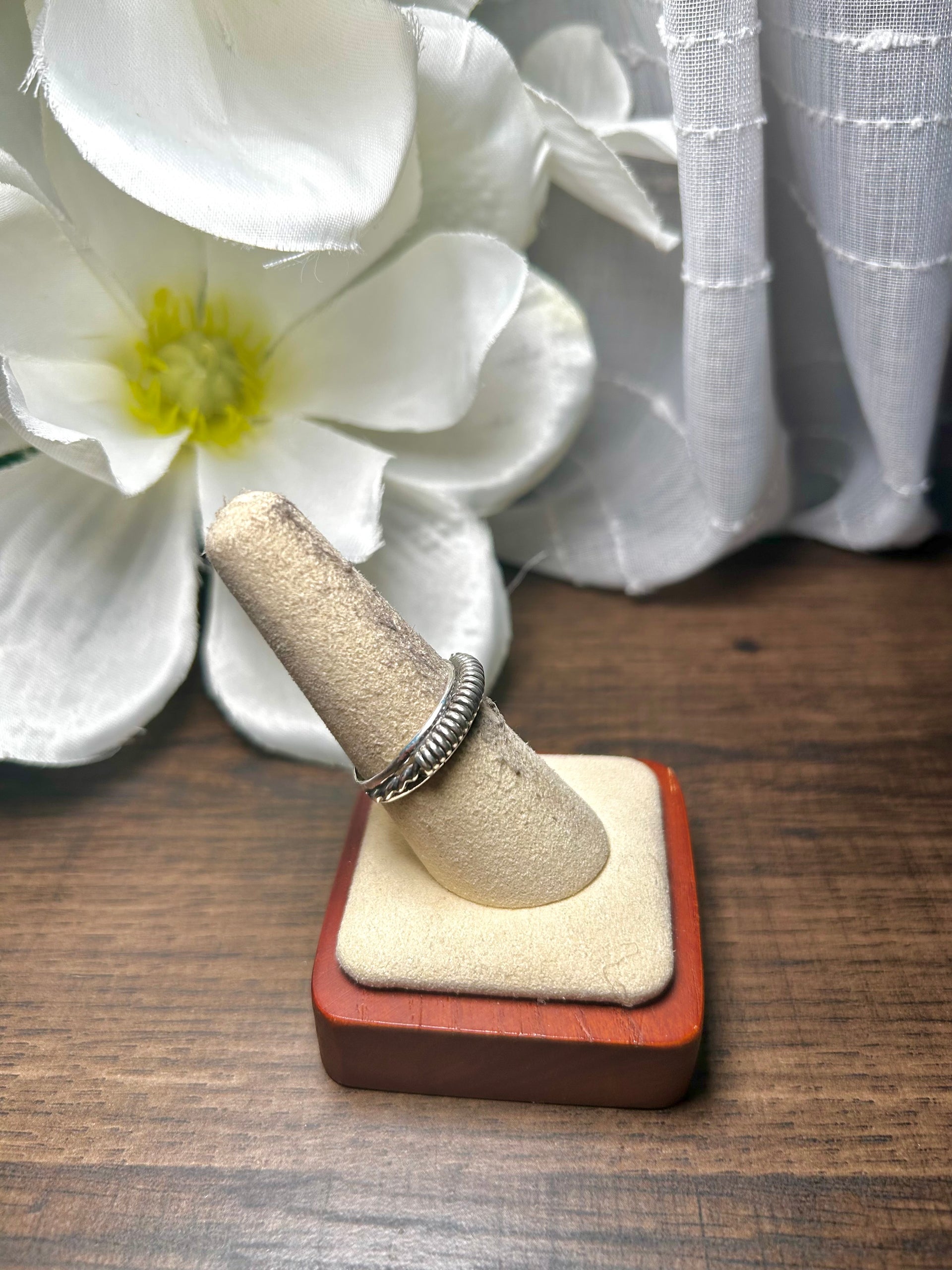 Navajo Made Sterling Silver Ring