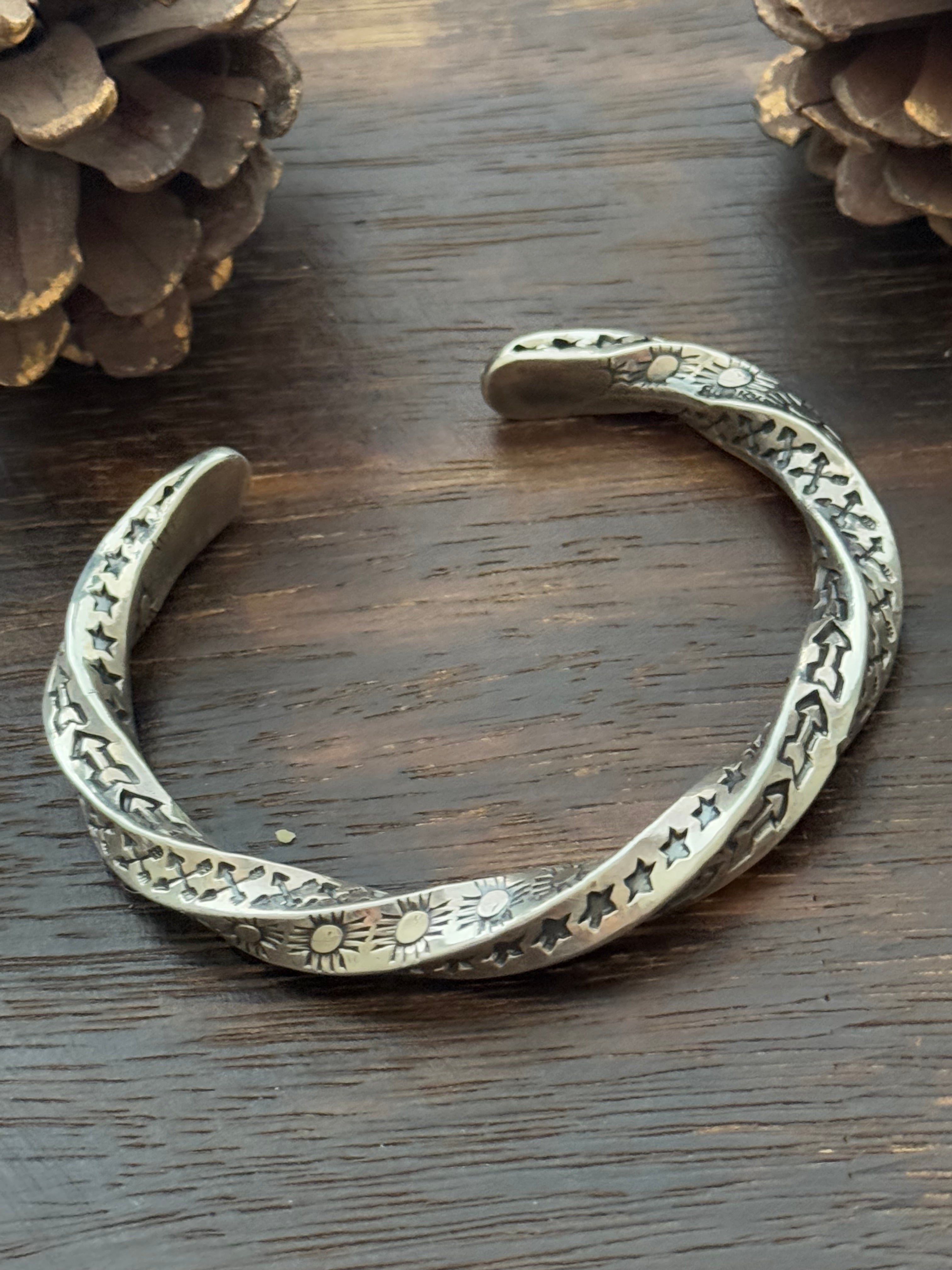 Sunshine Reeves Sterling Silver Cuff Bracelet