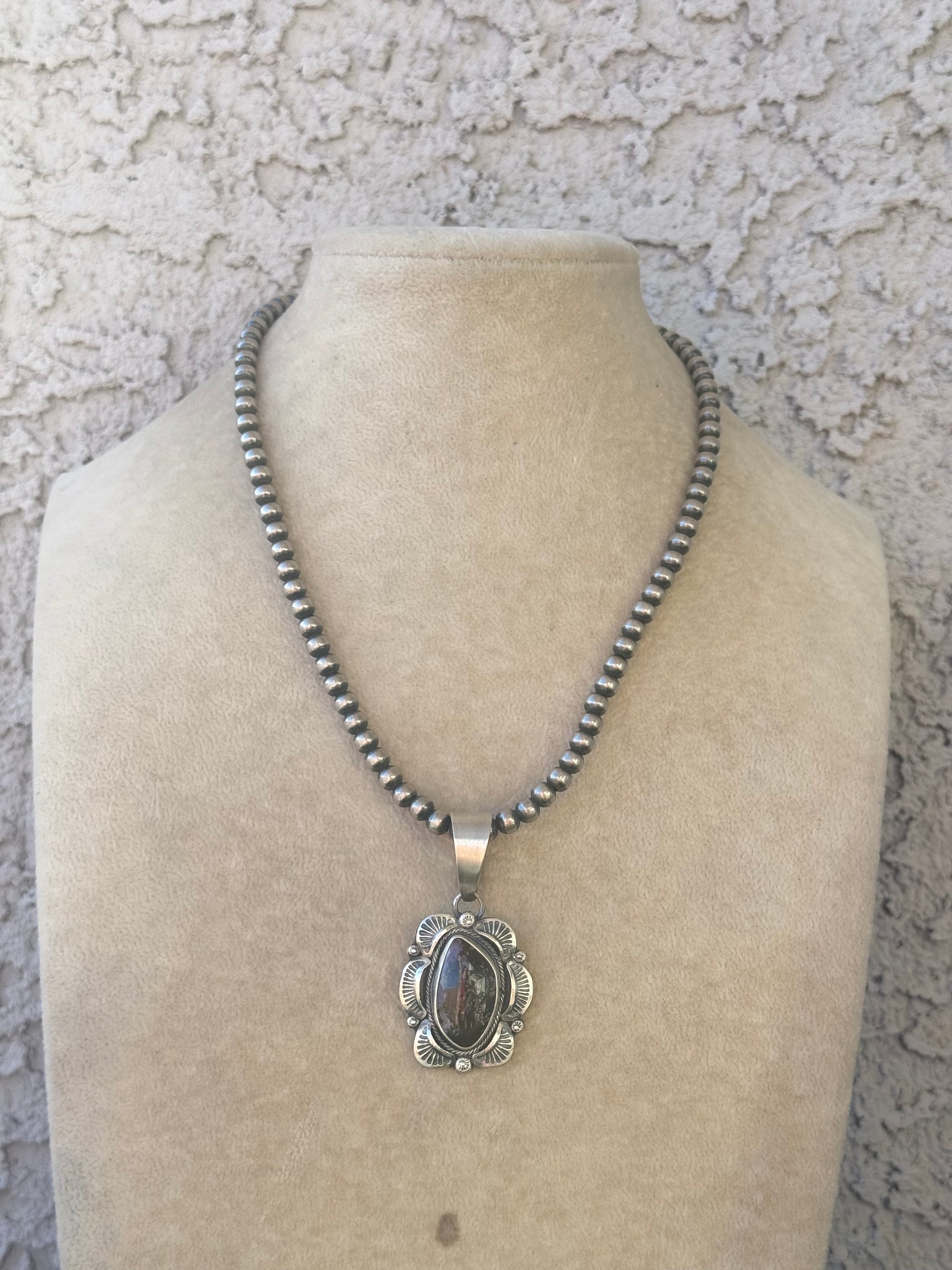 Thomas Francisco Sugilite & Sterling Silver Pendant