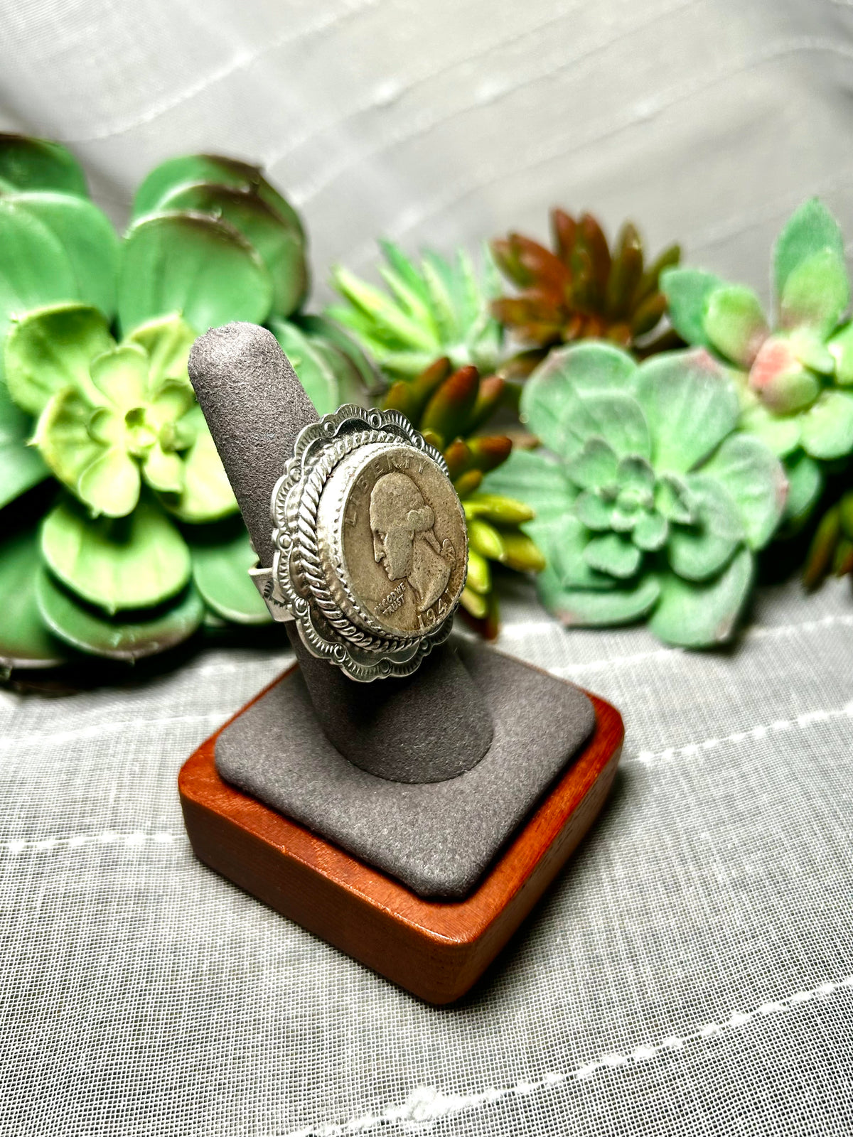 Jeffrey A Rings Jeff Largo Sterling Silver Adjustable Ring