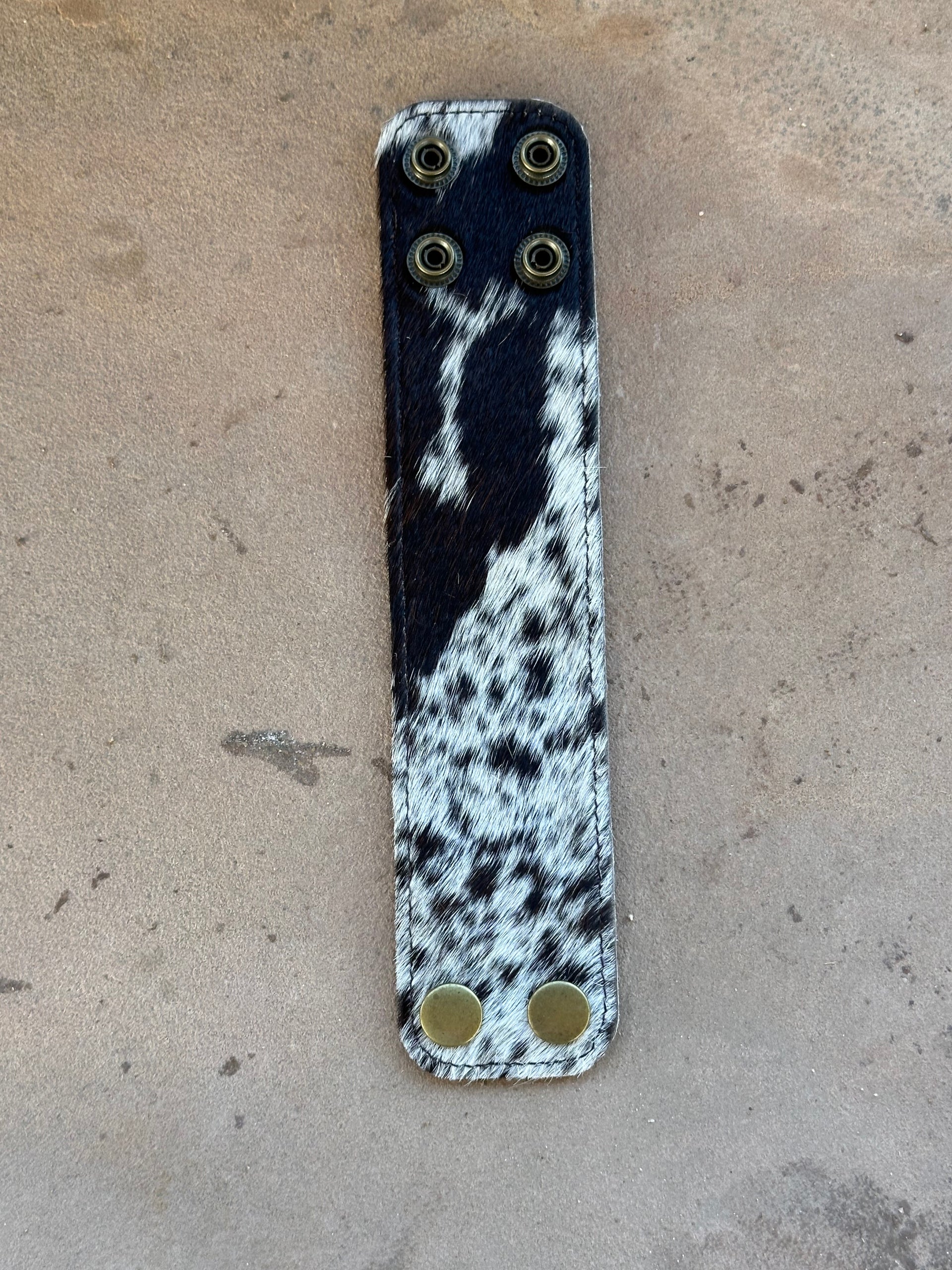 Genuine Leather & Cowhide Bracelet
