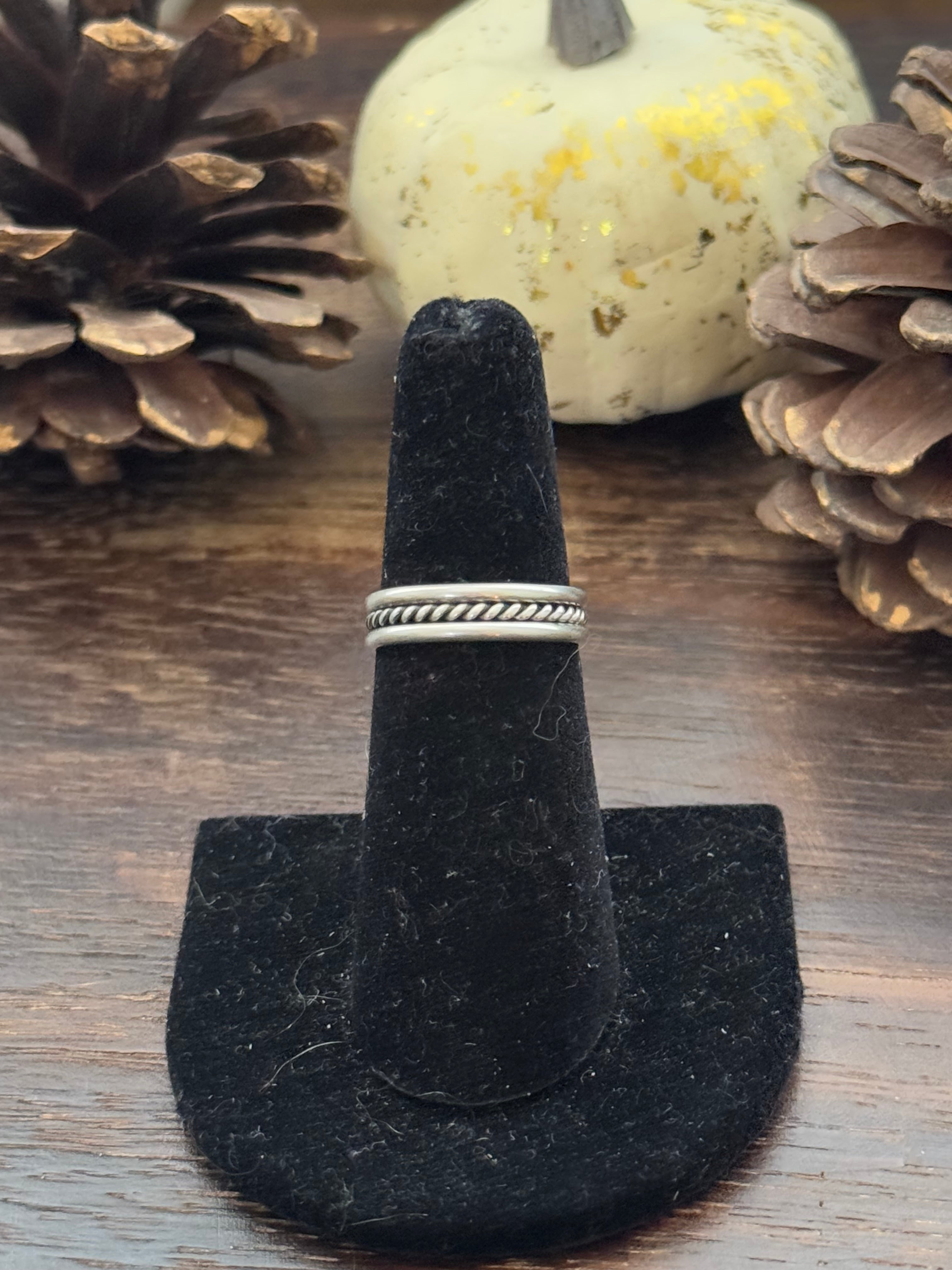 Navajo Made Sterling Silver Ring