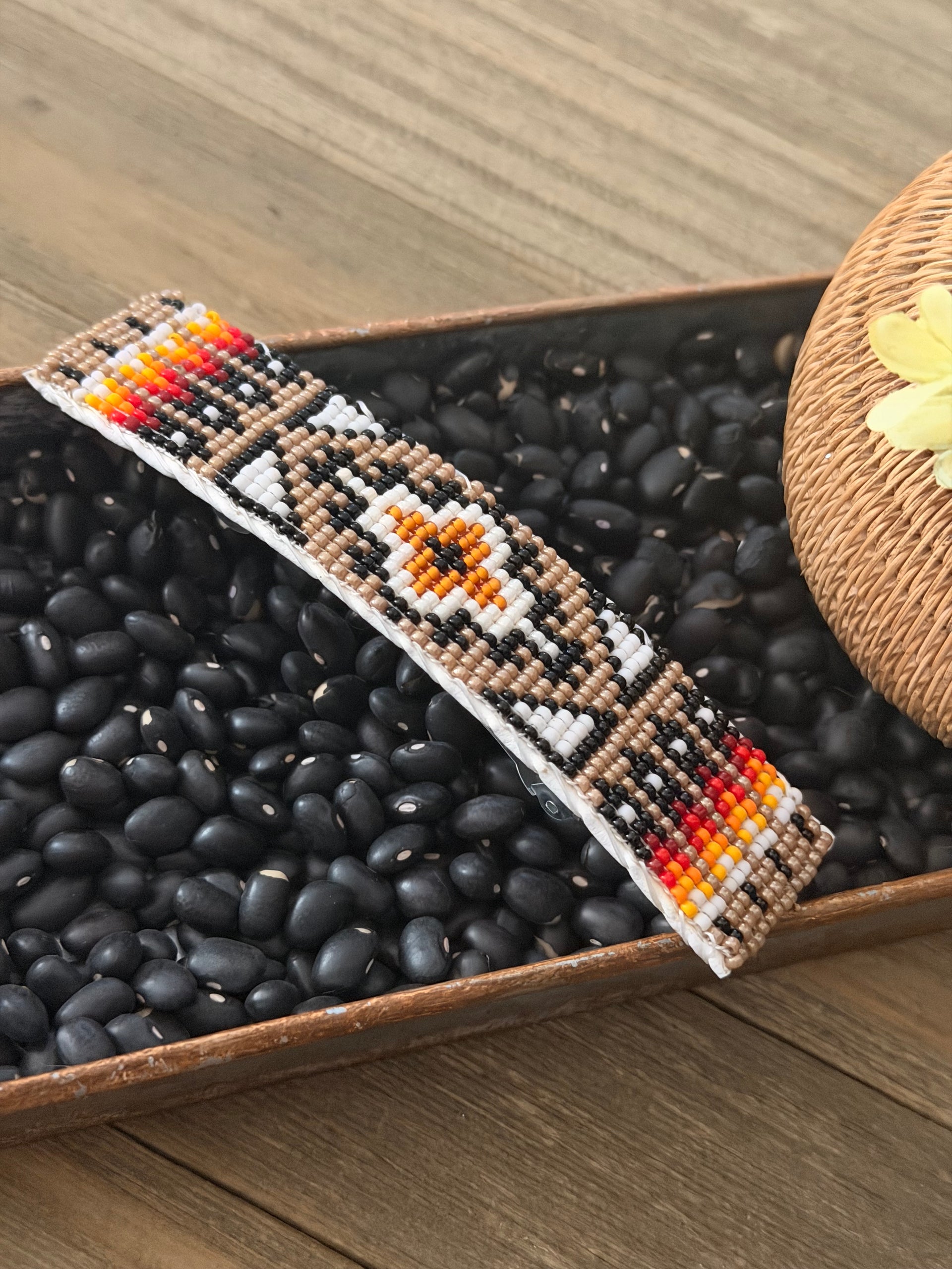Navajo Made Beaded Hair Barrette